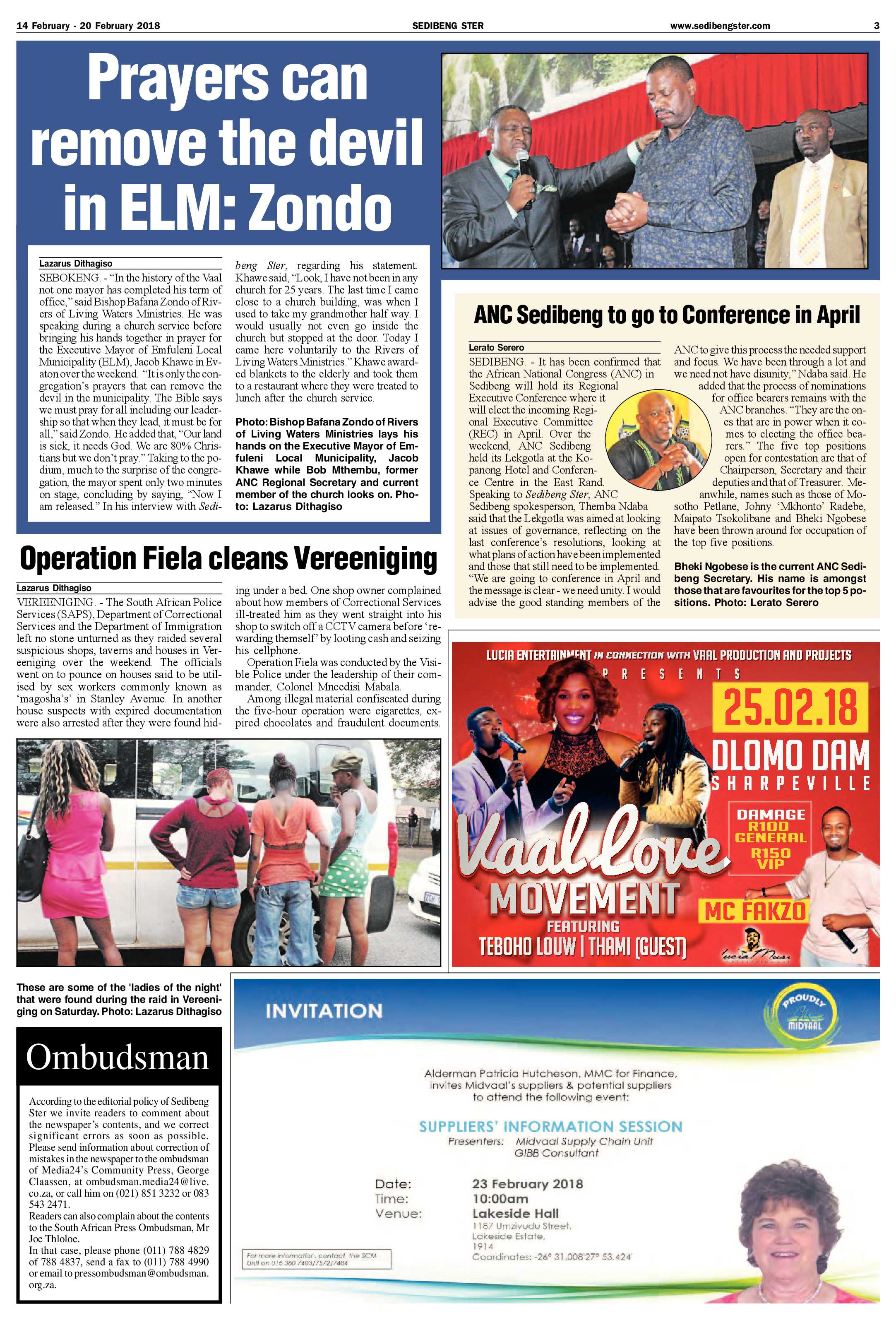 Sedibeng Ster 14 – 20 February 2018 page 3