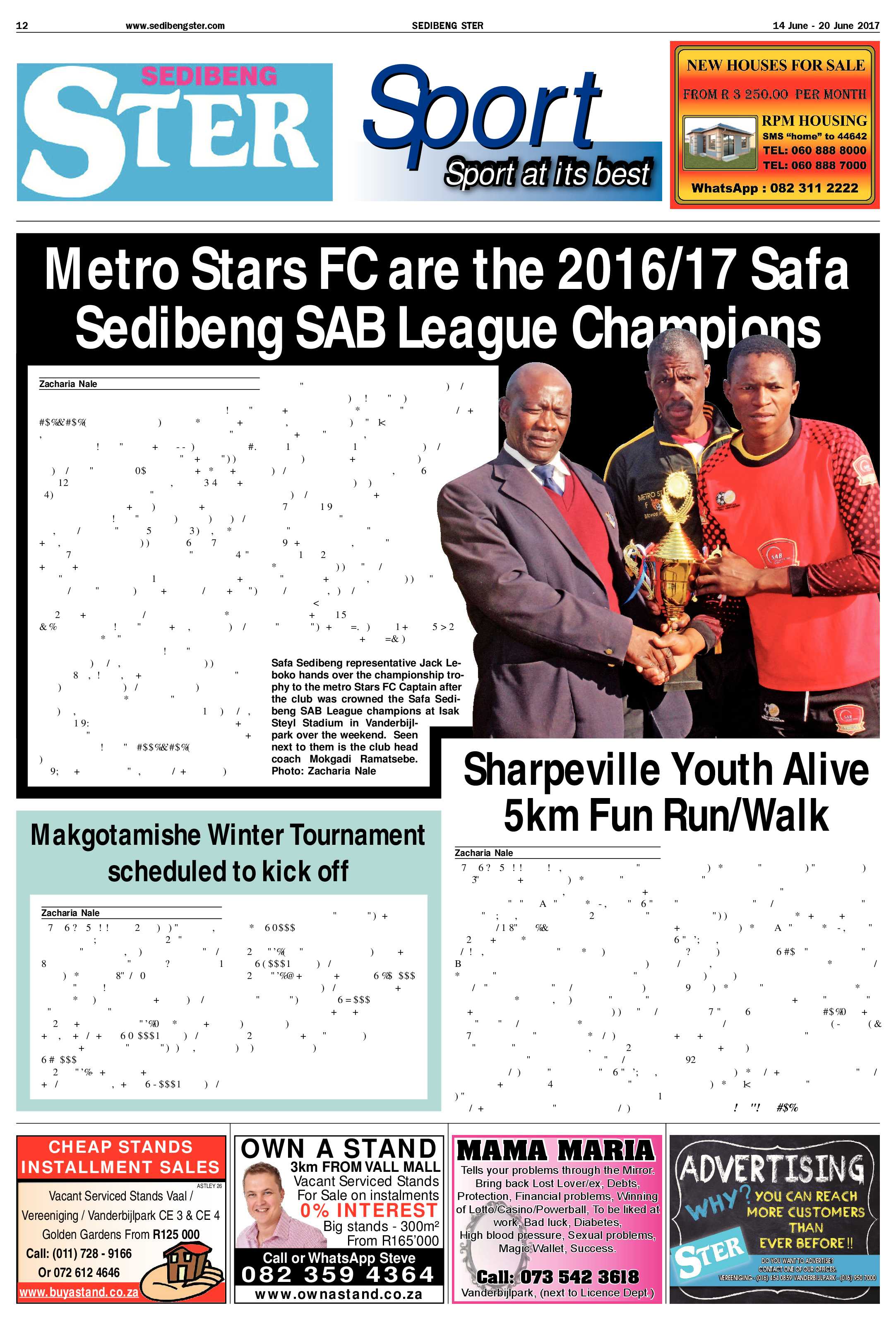 Sedibeng Ster 14 – 20 Junie 2017 page 12