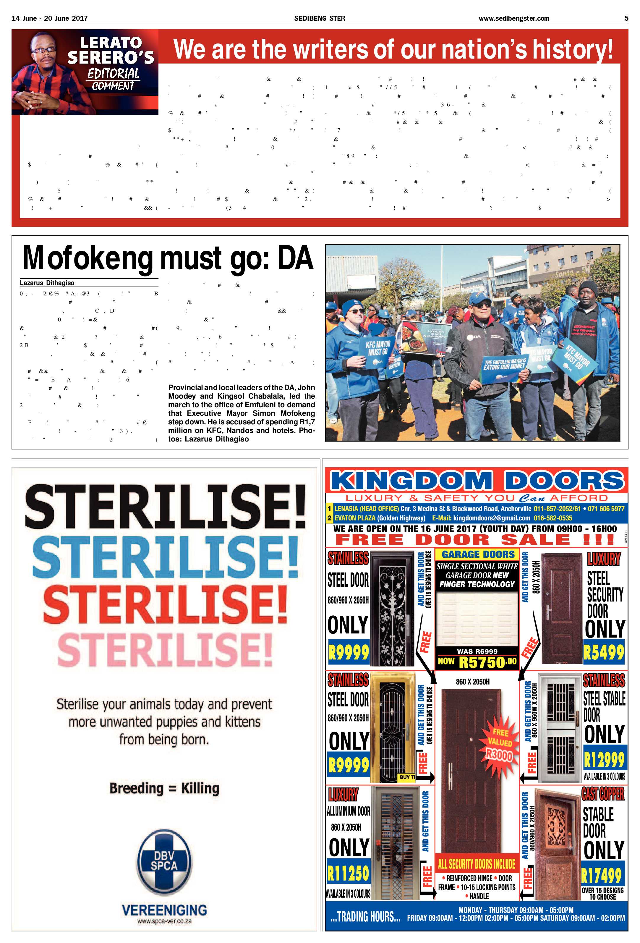 Sedibeng Ster 14 – 20 Junie 2017 page 5