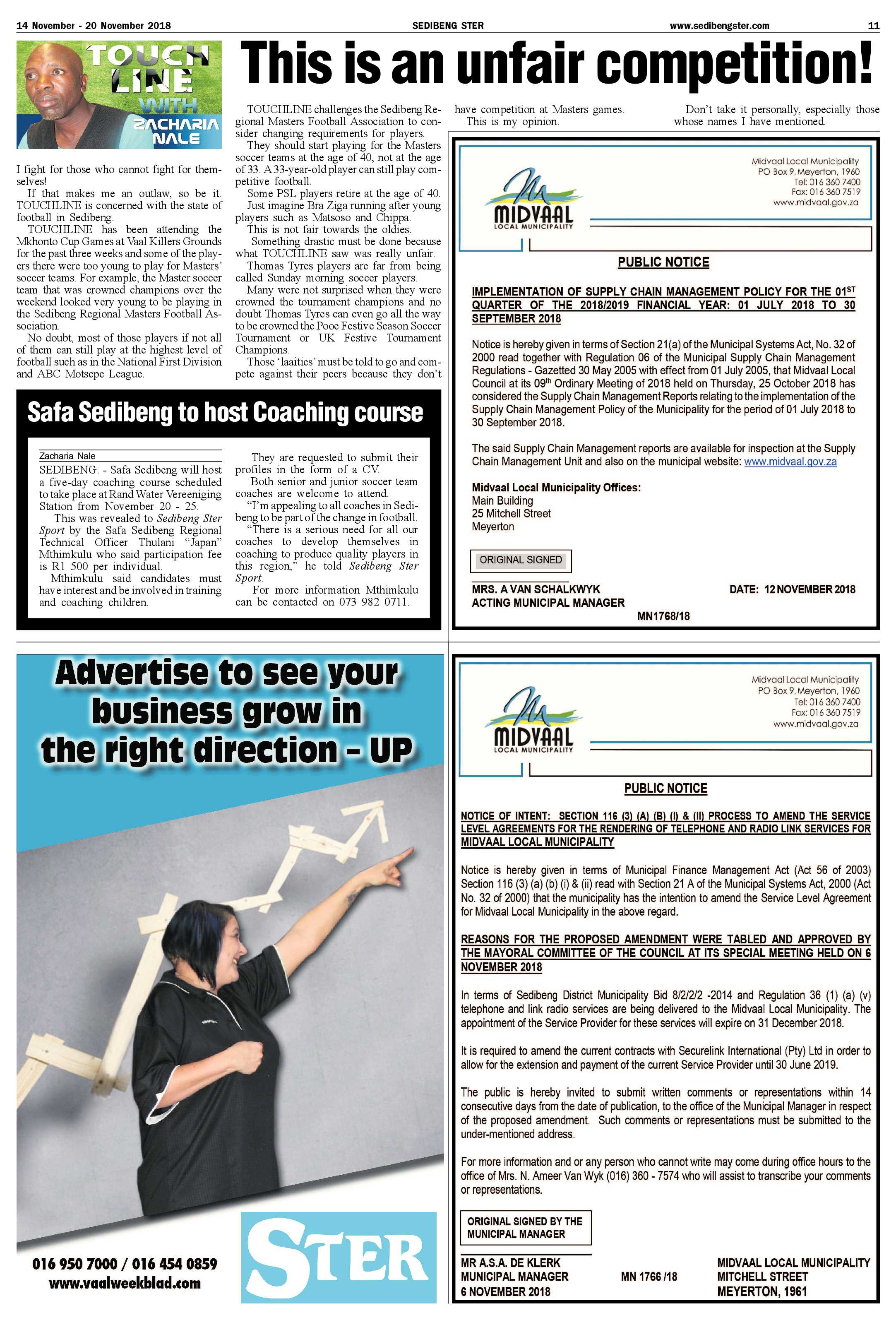 Sedibeng Ster 14 – 20 November 2018 page 11