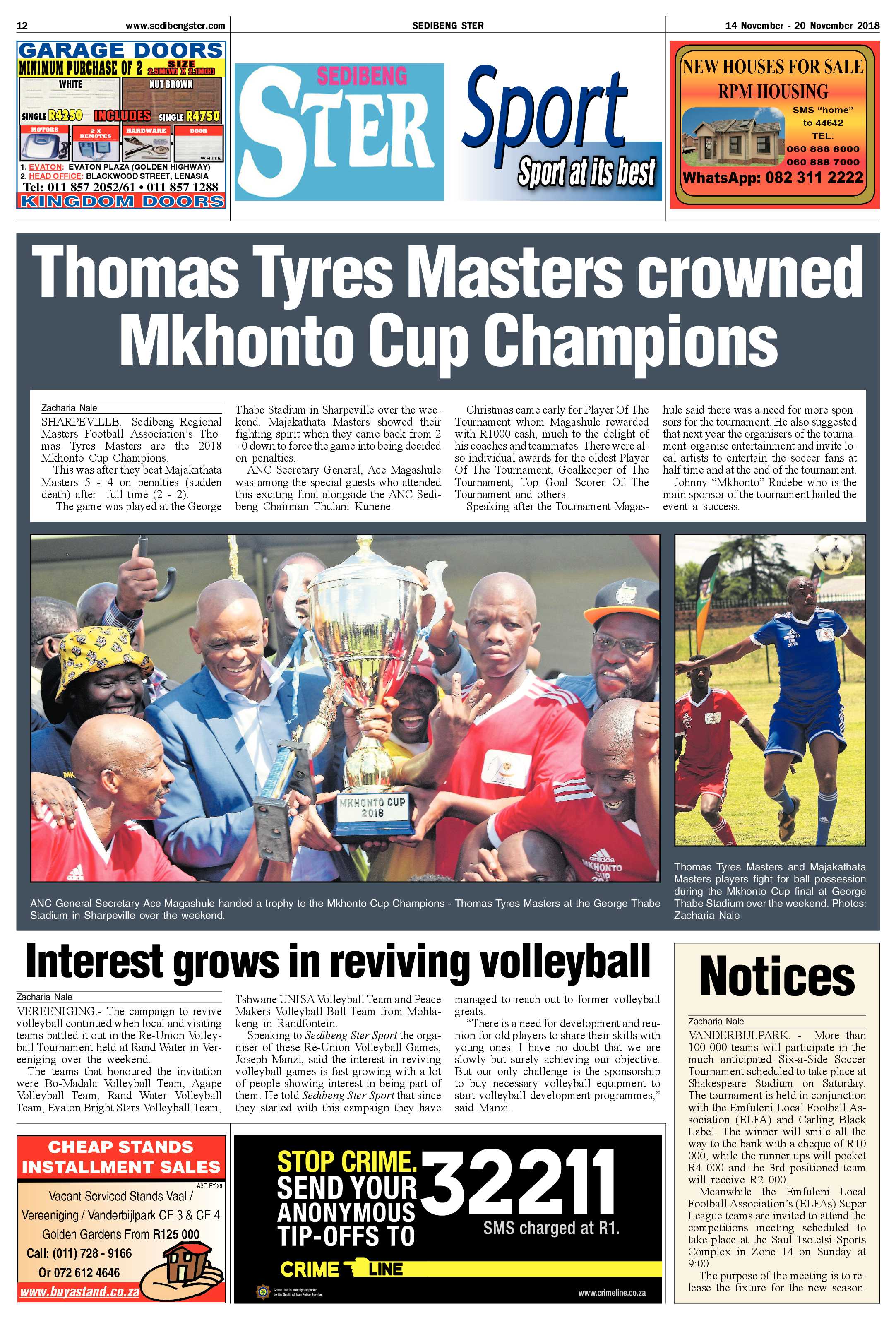 Sedibeng Ster 14 – 20 November 2018 page 12