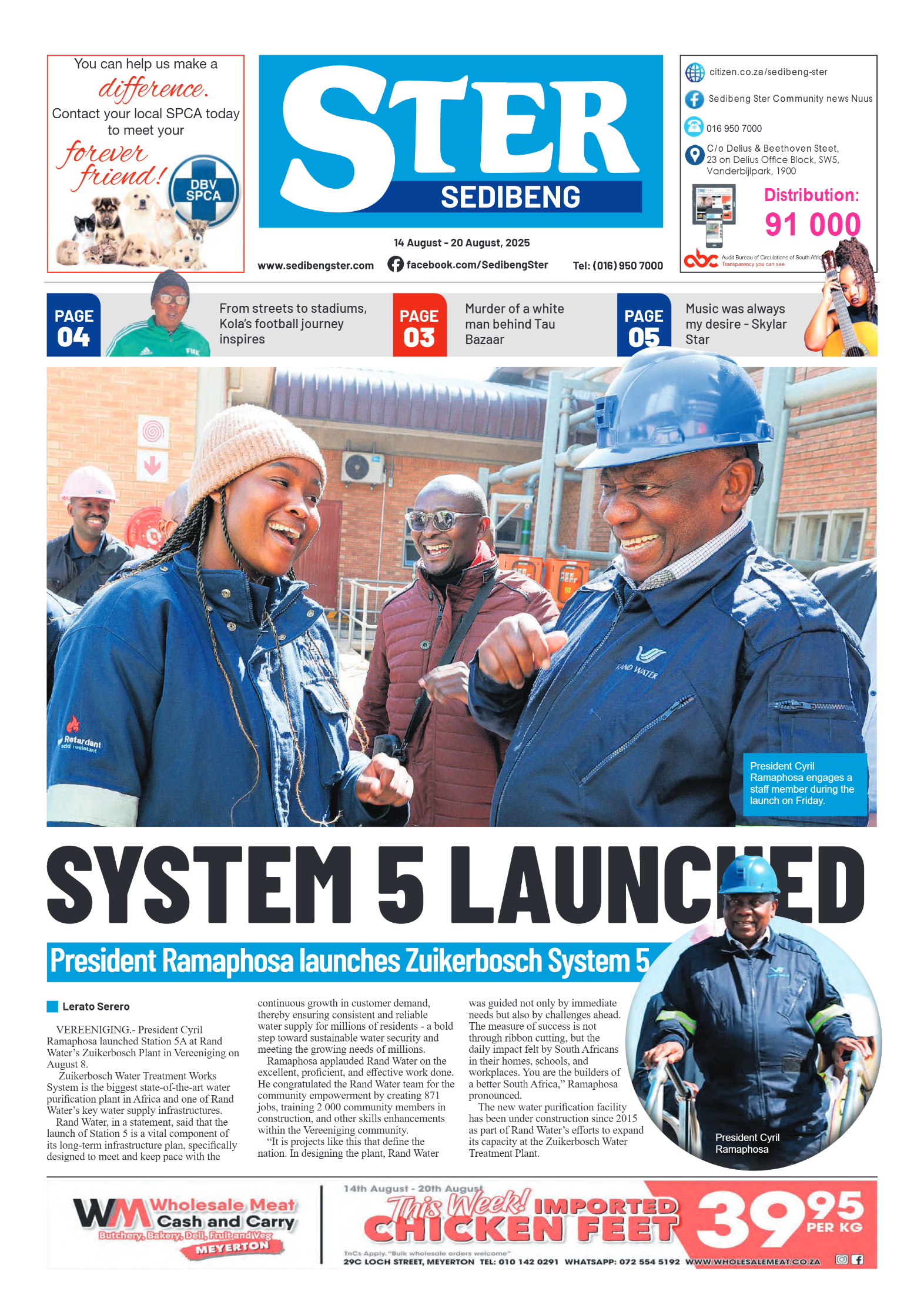 Sedibeng Ster 14 August – 20 August, 2025 page 1
