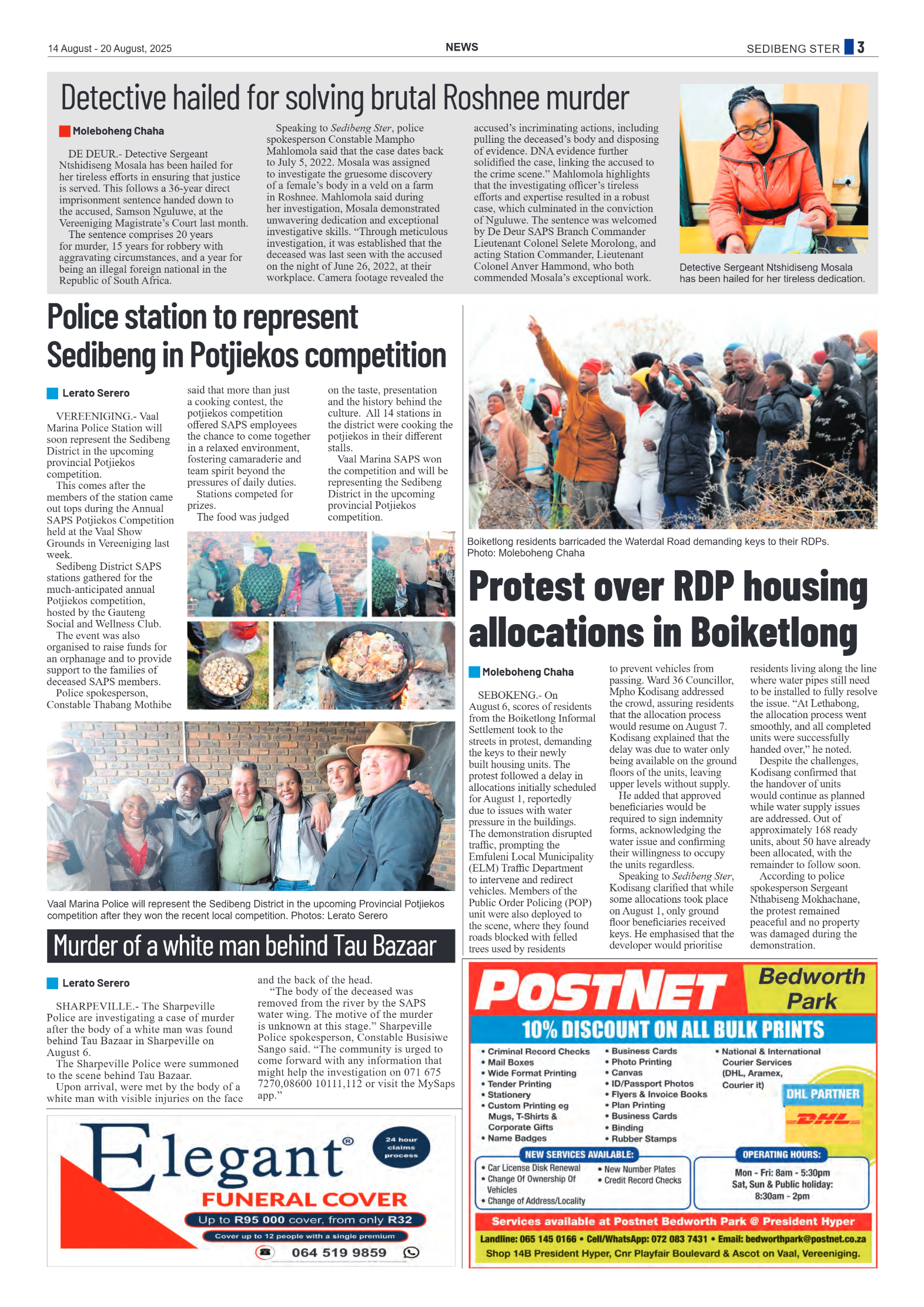 Sedibeng Ster 14 August – 20 August, 2025 page 3