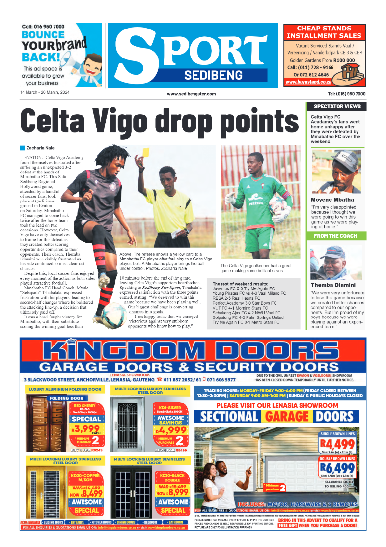 Sedibeng Ster 14 March – 20 March, 2024 page 8