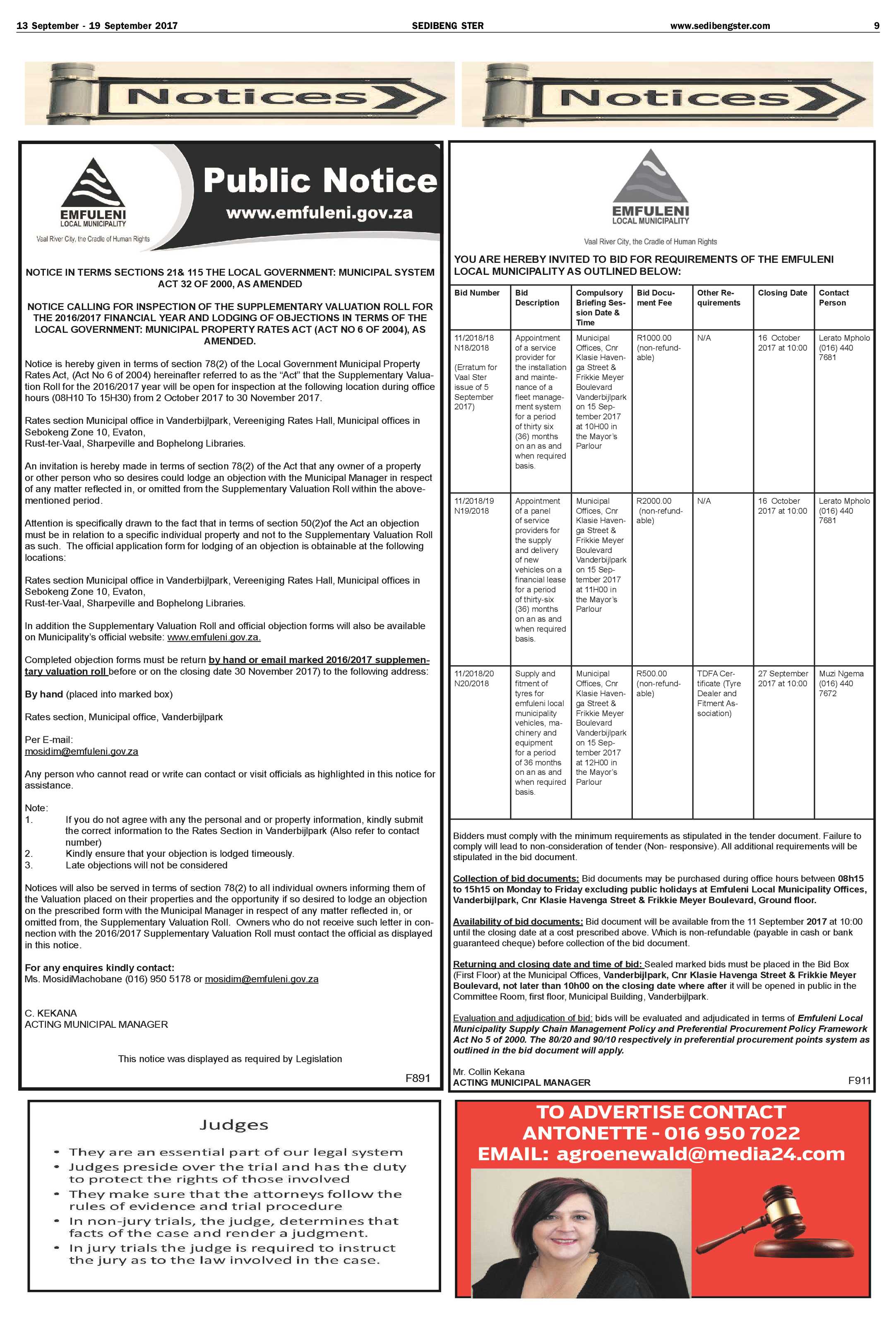 Sedibeng Ster 15 – 19 September 2017 page 9