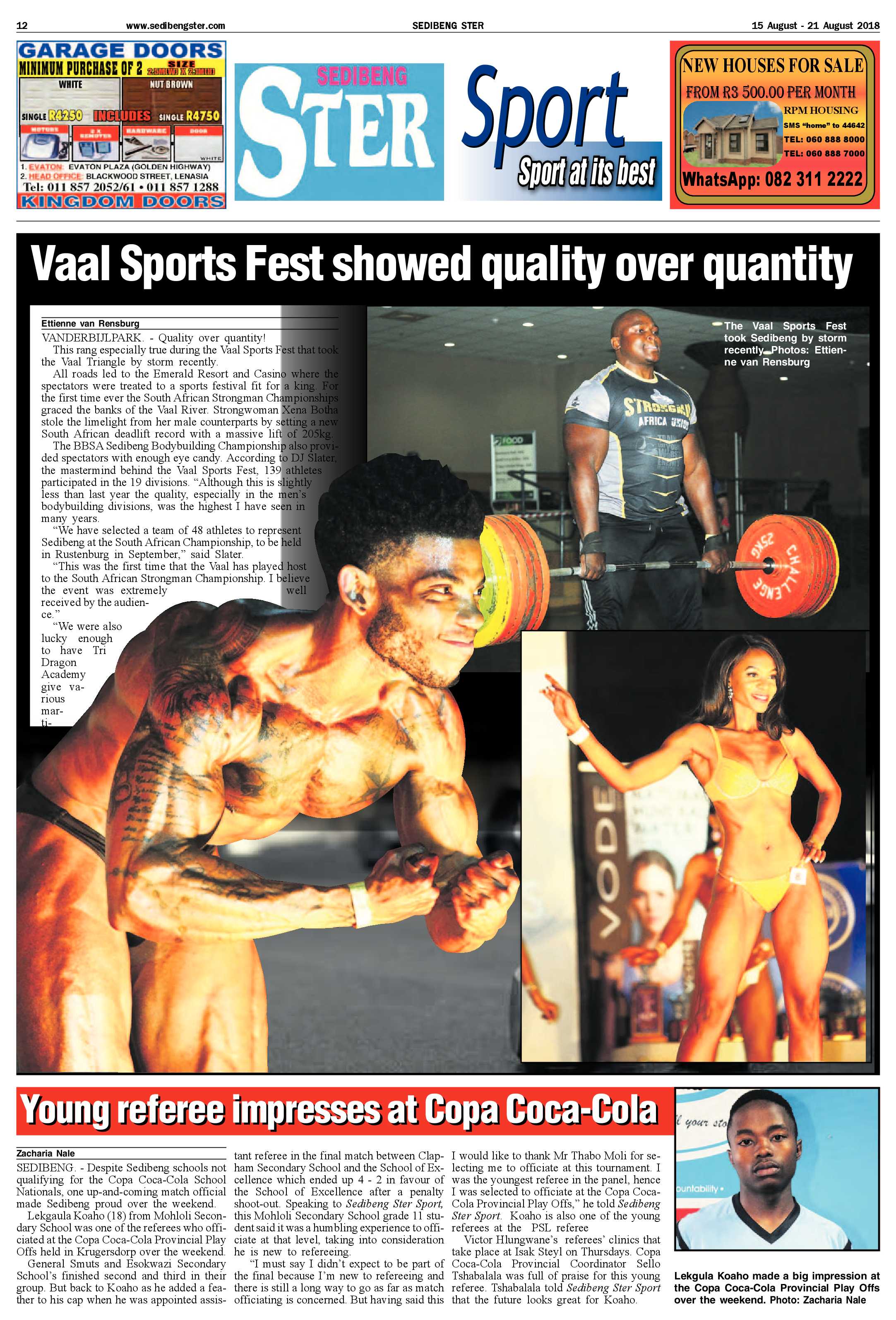 Sedibeng Ster 15 – 21 August 2018 page 12