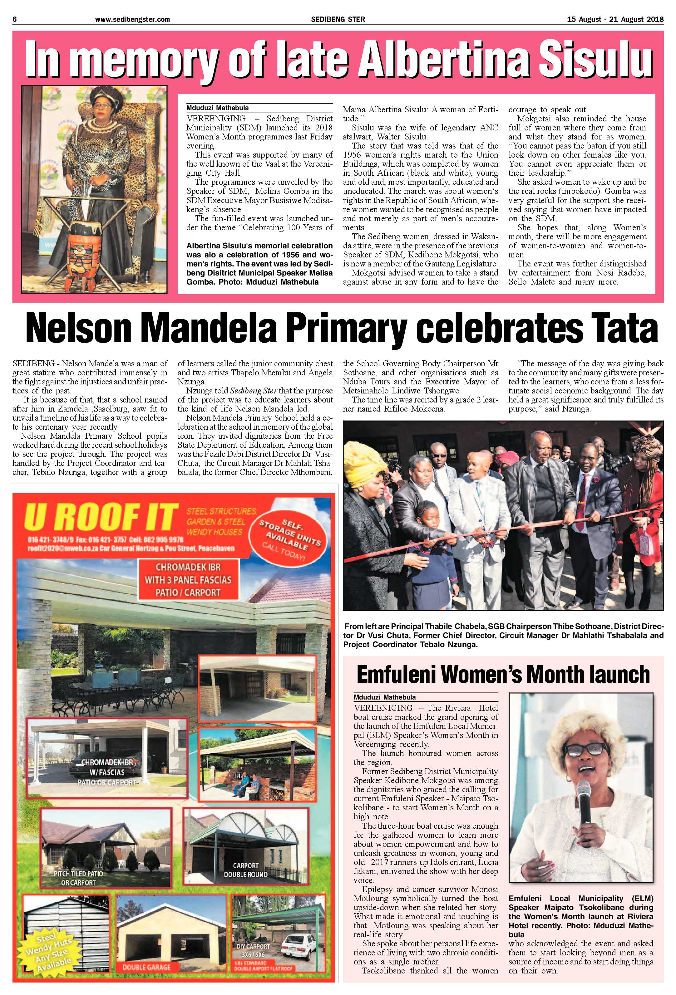 Sedibeng Ster 15 – 21 August 2018 page 6