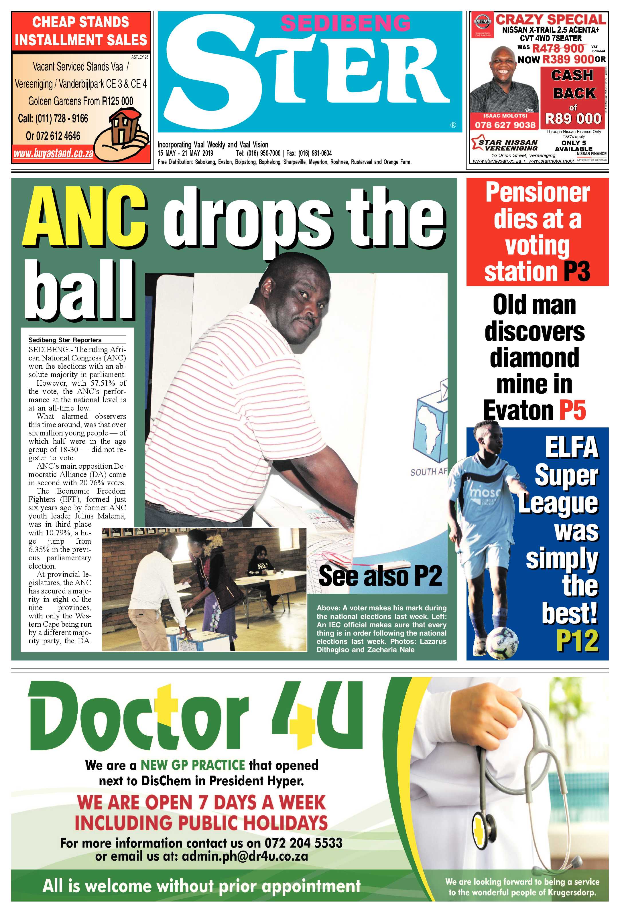 Sedibeng Ster 15 – 21 May 2019 page 1