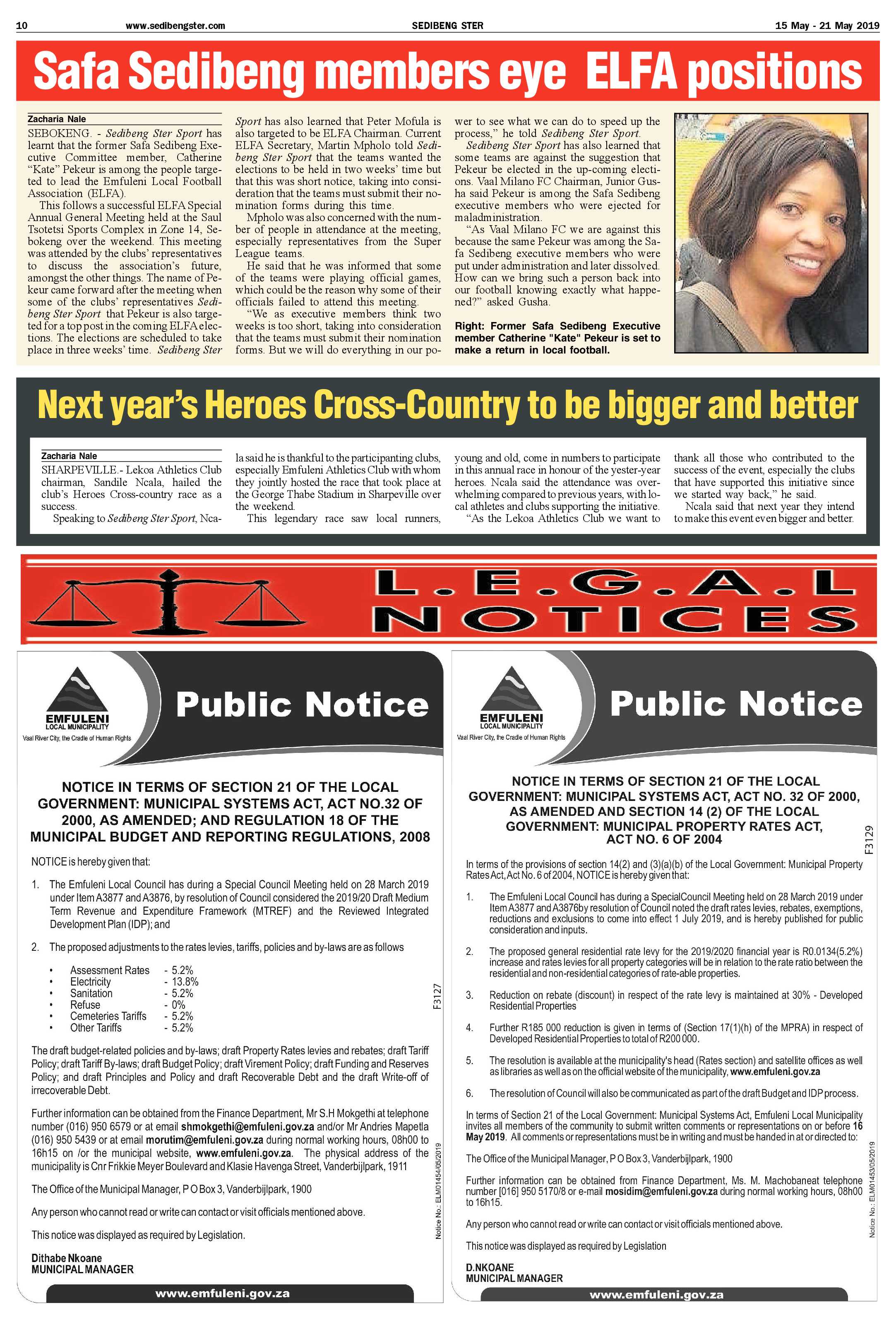 Sedibeng Ster 15 – 21 May 2019 page 10