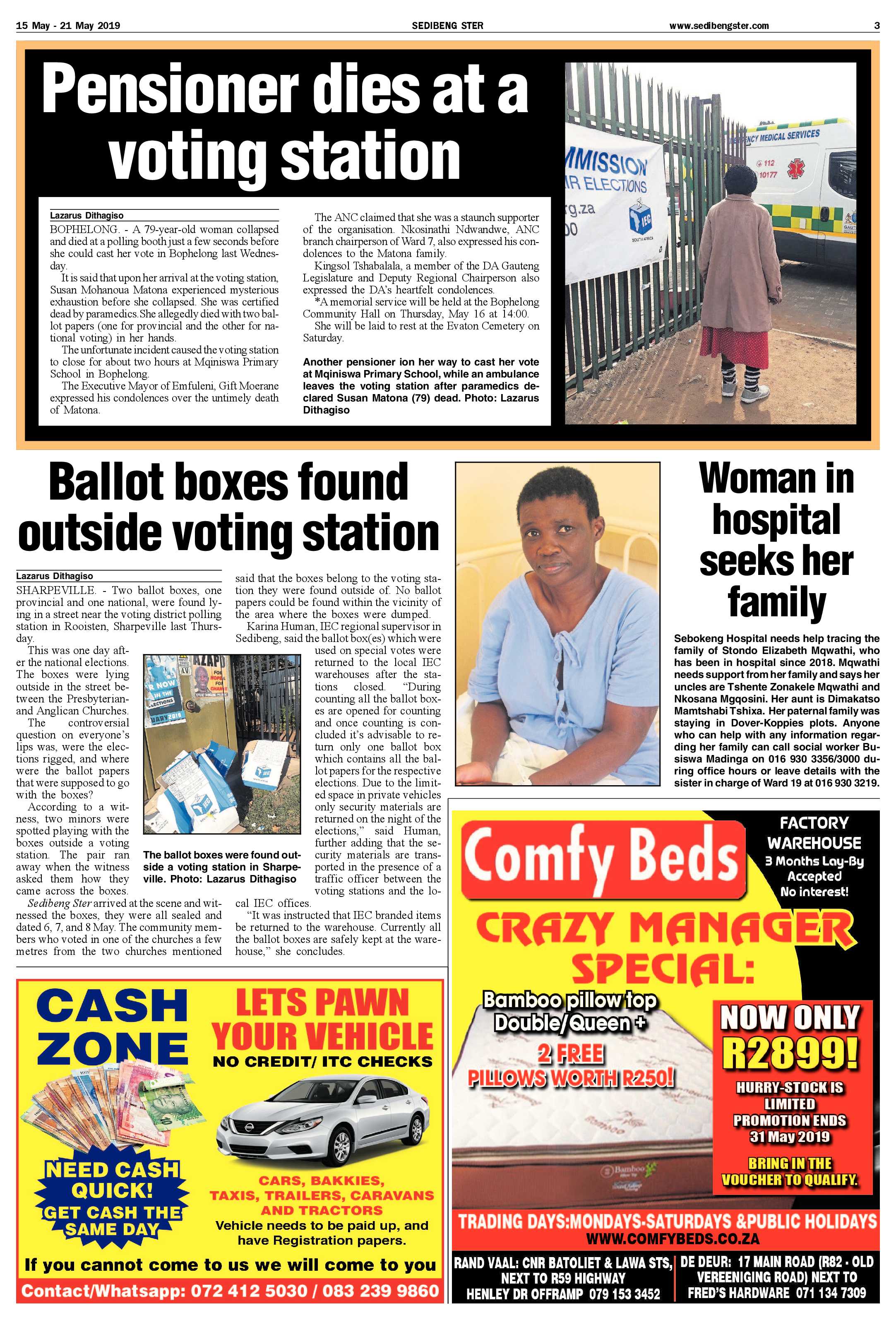 Sedibeng Ster 15 – 21 May 2019 page 3