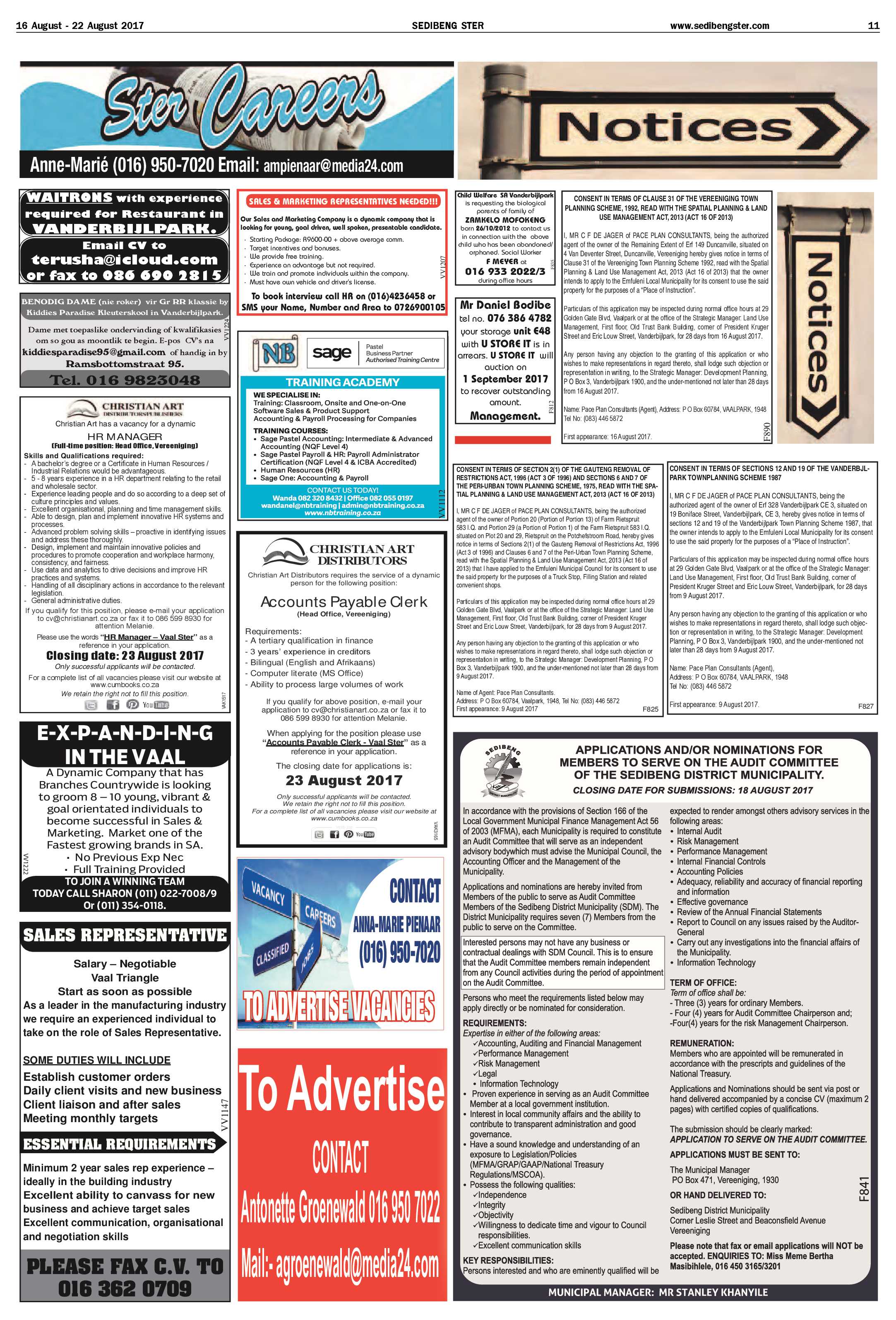 Sedibeng Ster 15 – 22 August 2017 page 11