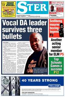 Sedibeng Ster 15 – 22 August 2017