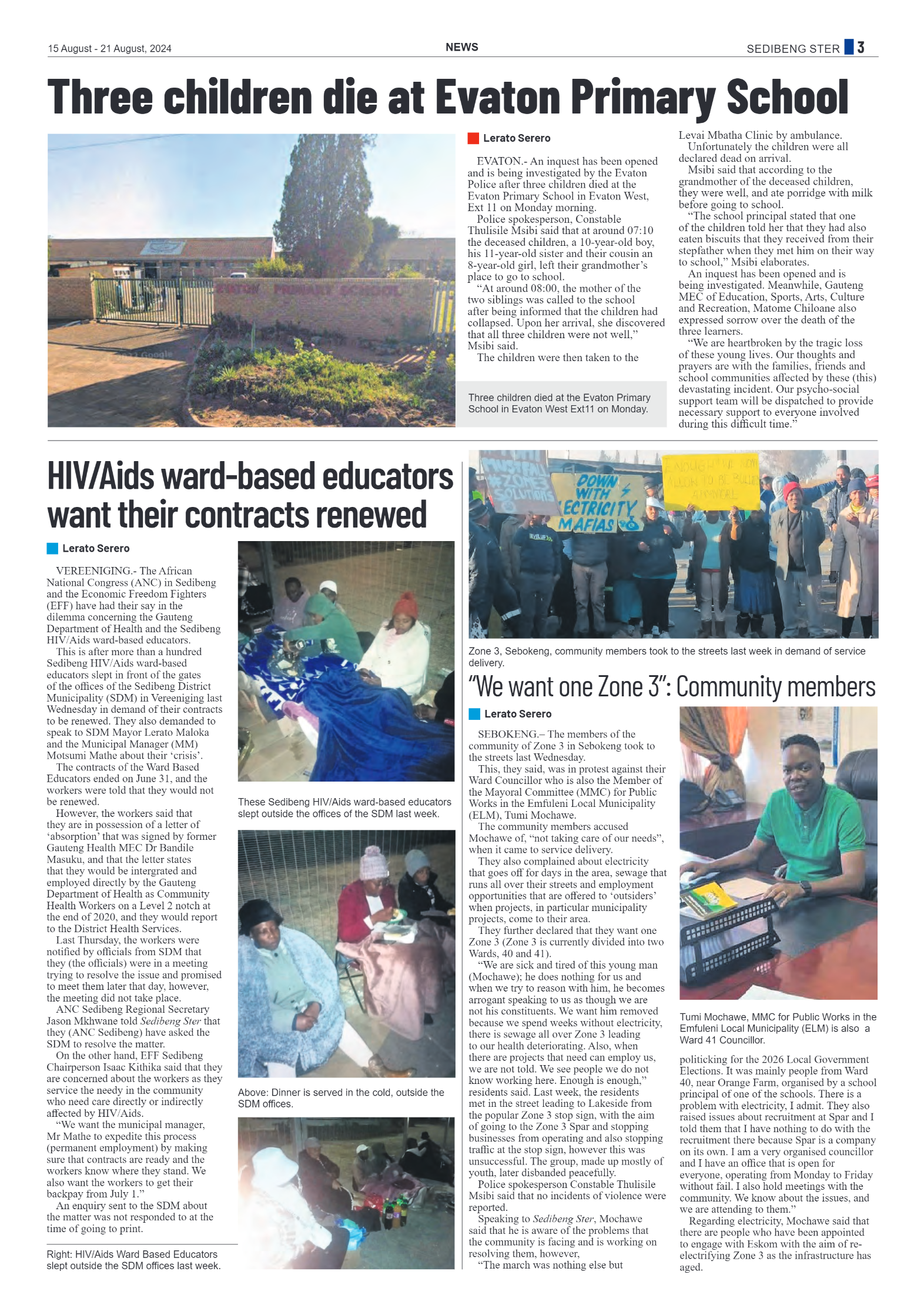 Sedibeng Ster 15 August – 21 August, 2024 page 3