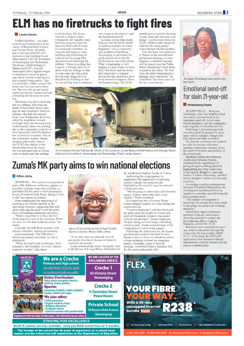 Sedibeng Ster 15 February – 21 February, 2024 page 3