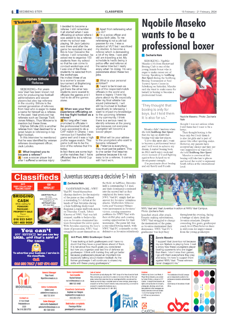 Sedibeng Ster 15 February – 21 February, 2024 page 6