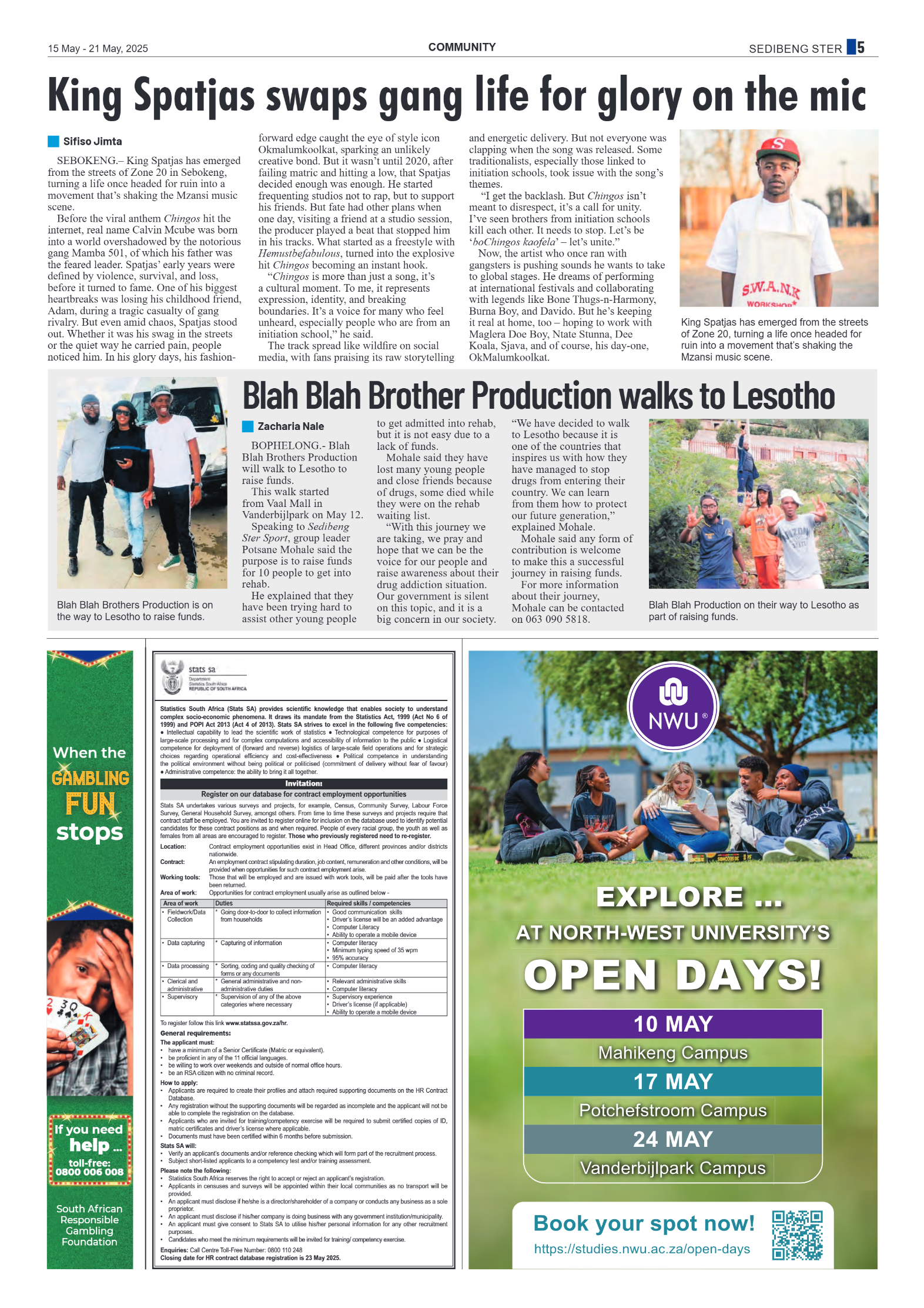 Sedibeng Ster 15 May – 21 May, 2025 page 5