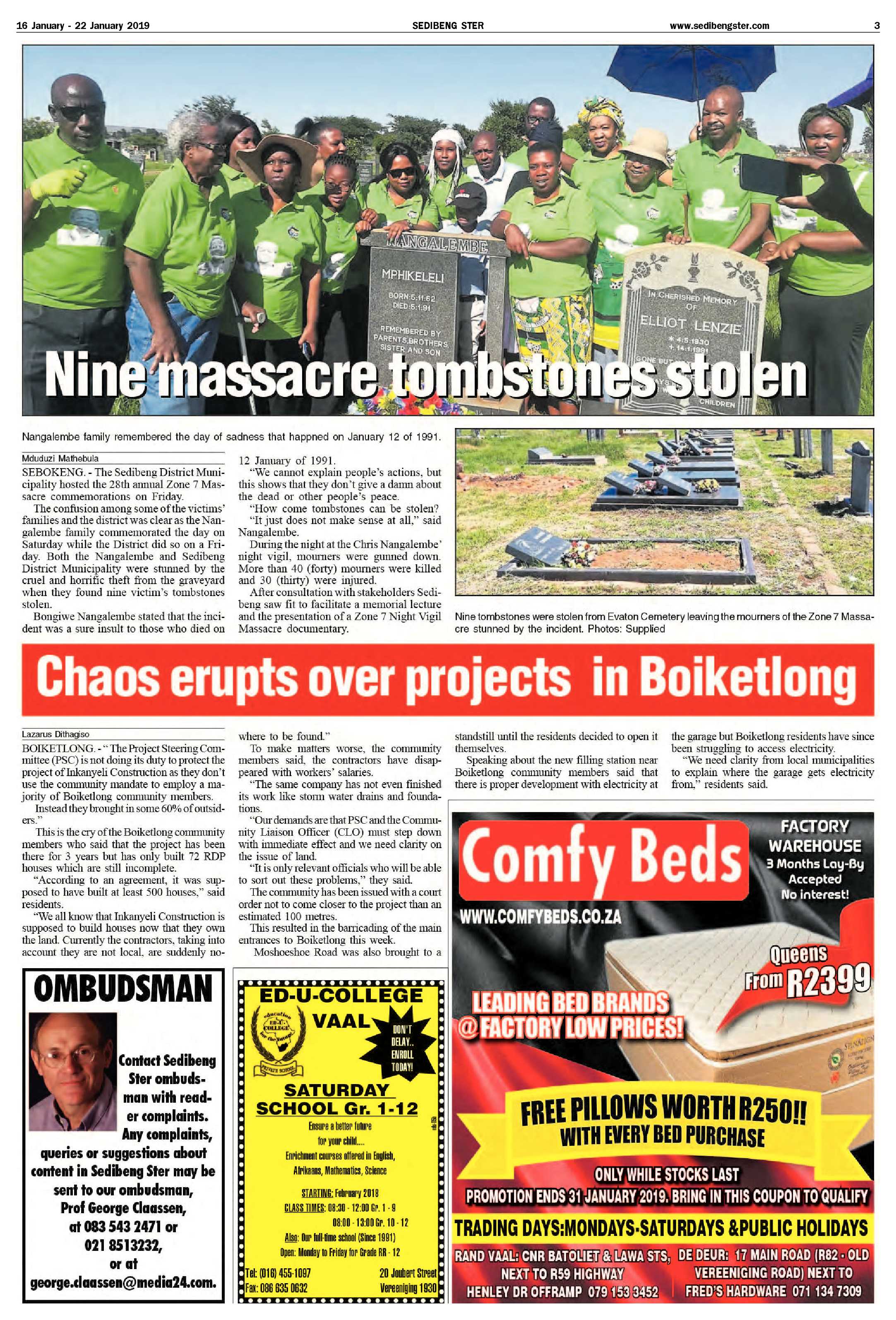 Sedibeng Ster 16 – 22 January 2019 page 3