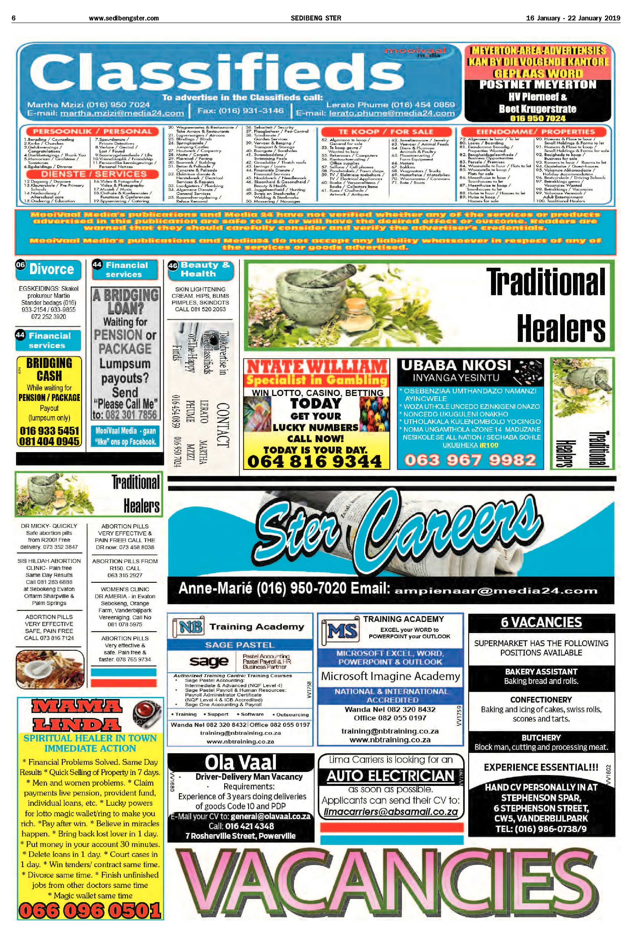 Sedibeng Ster 16 – 22 January 2019 page 6