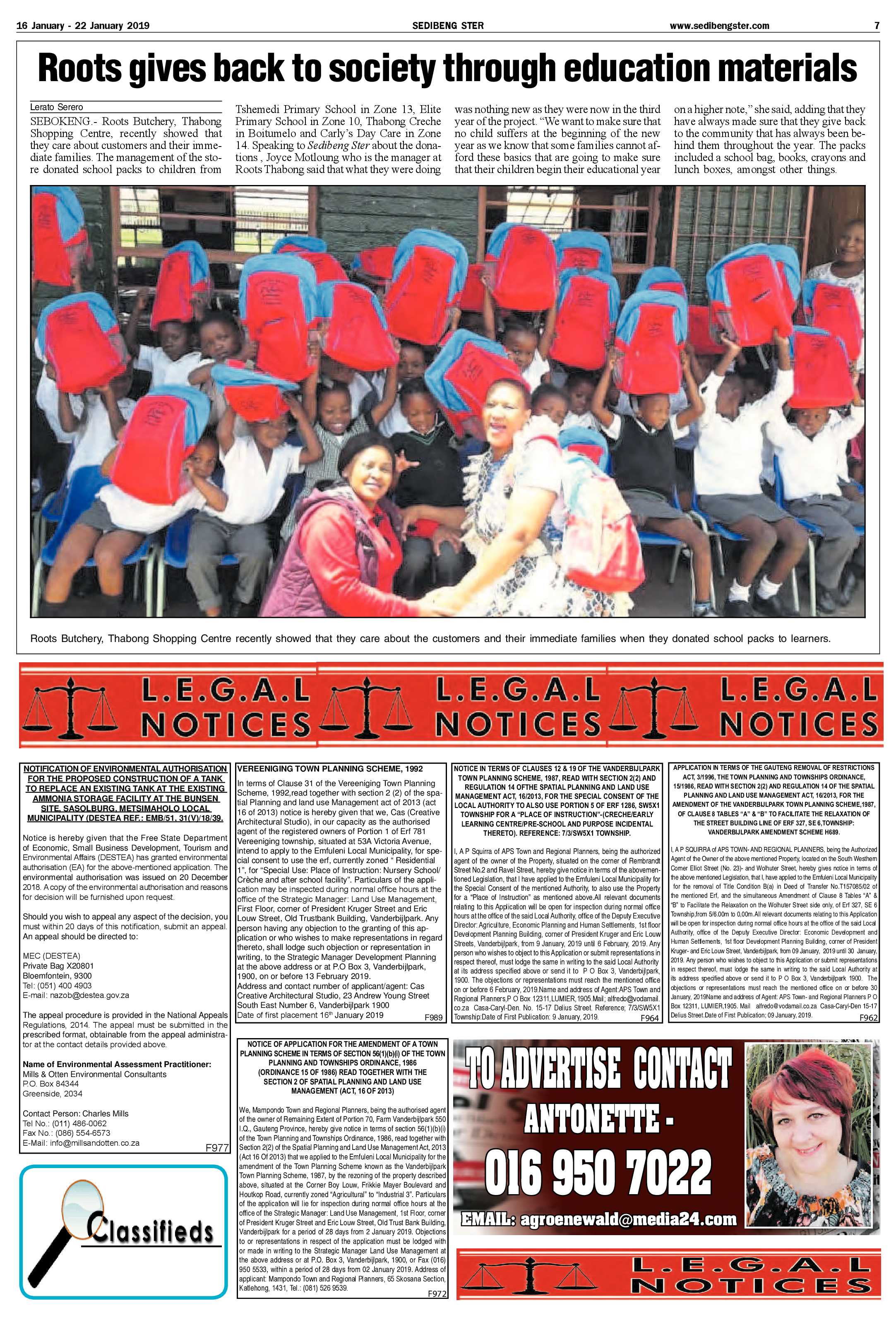 Sedibeng Ster 16 – 22 January 2019 page 7