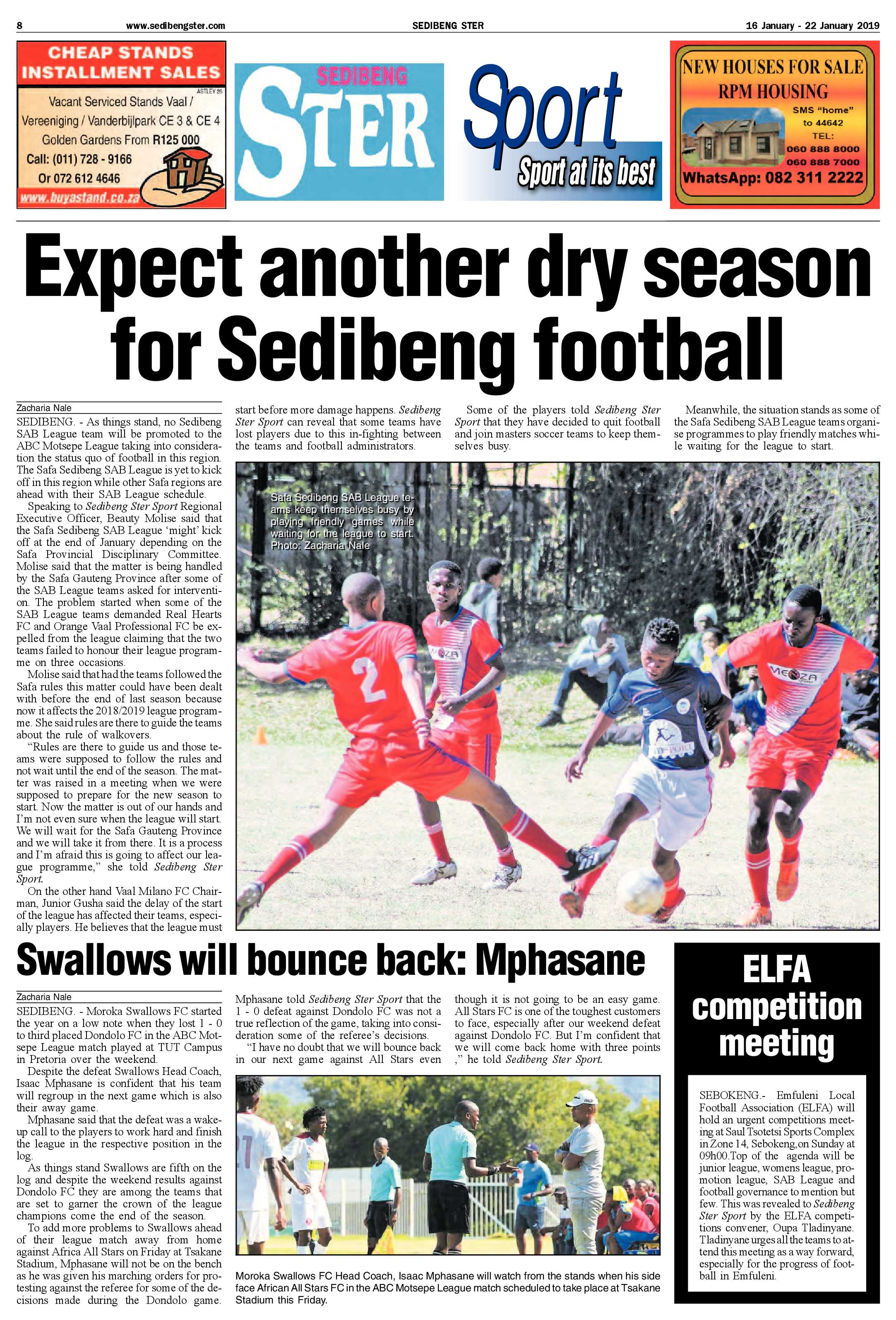 Sedibeng Ster 16 – 22 January 2019 page 8