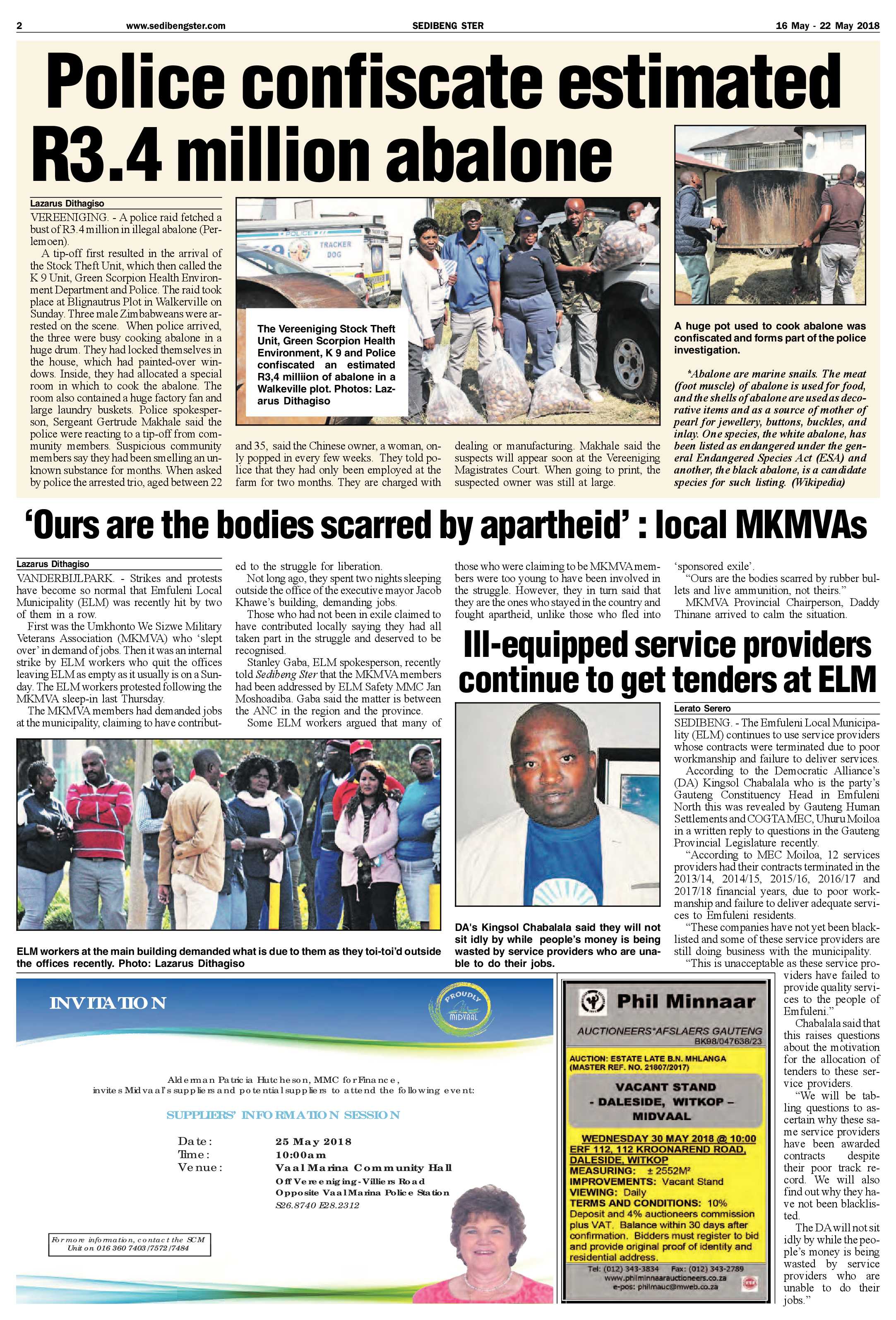 Sedibeng Ster 16 – 22 May 2018 page 2