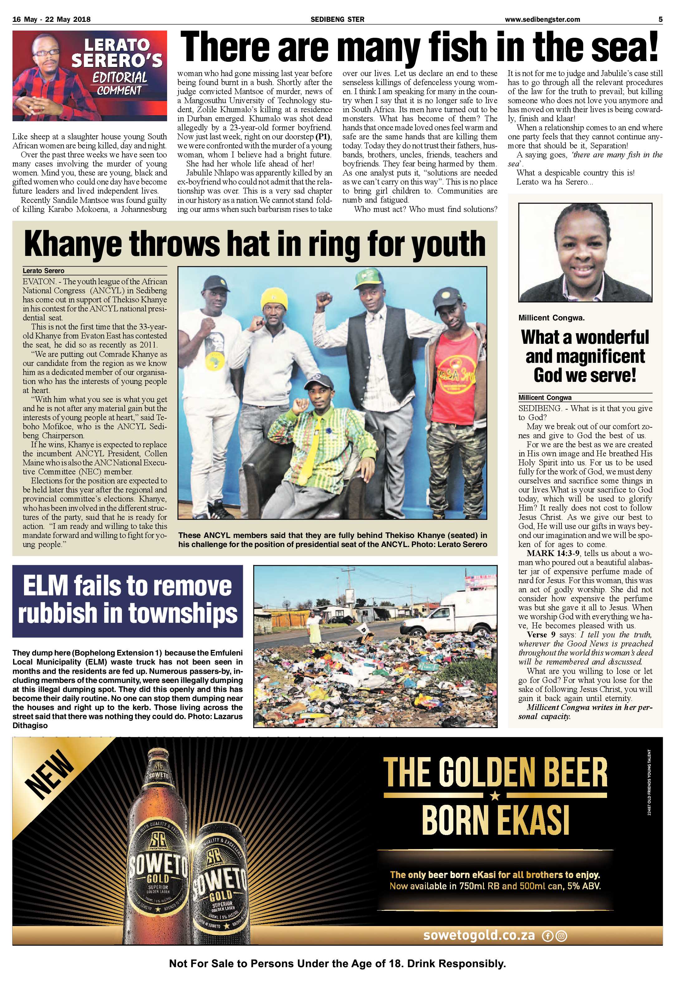 Sedibeng Ster 16 – 22 May 2018 page 5