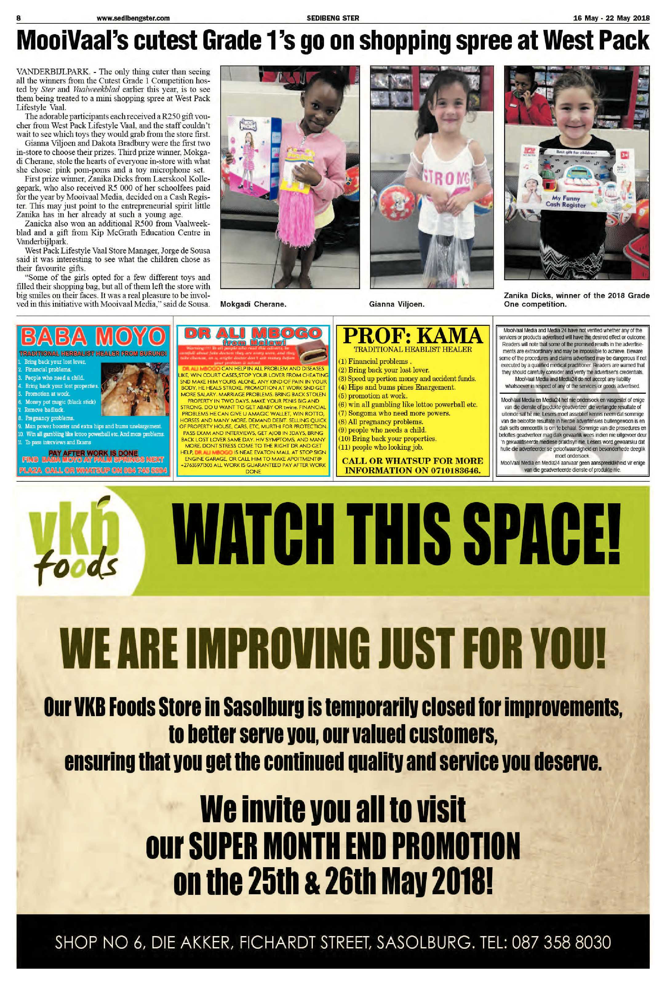 Sedibeng Ster 16 – 22 May 2018 page 8