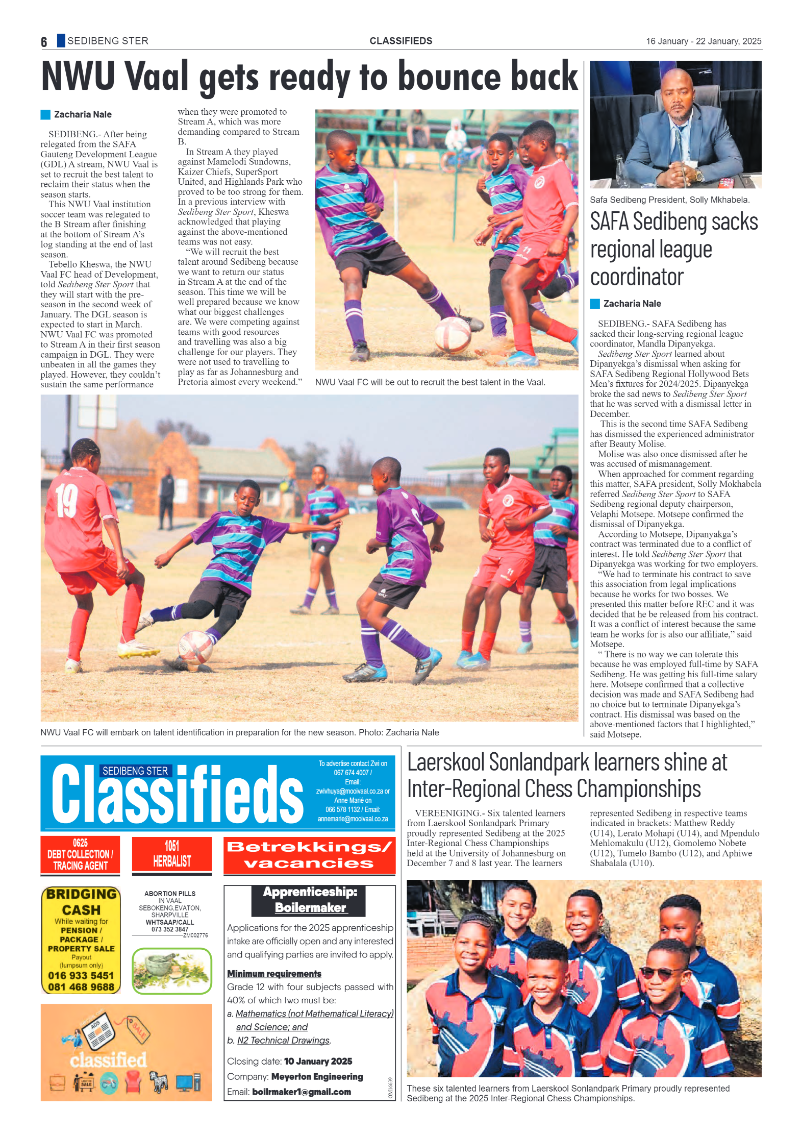 Sedibeng Ster 16 January – 22 January, 2025 page 6