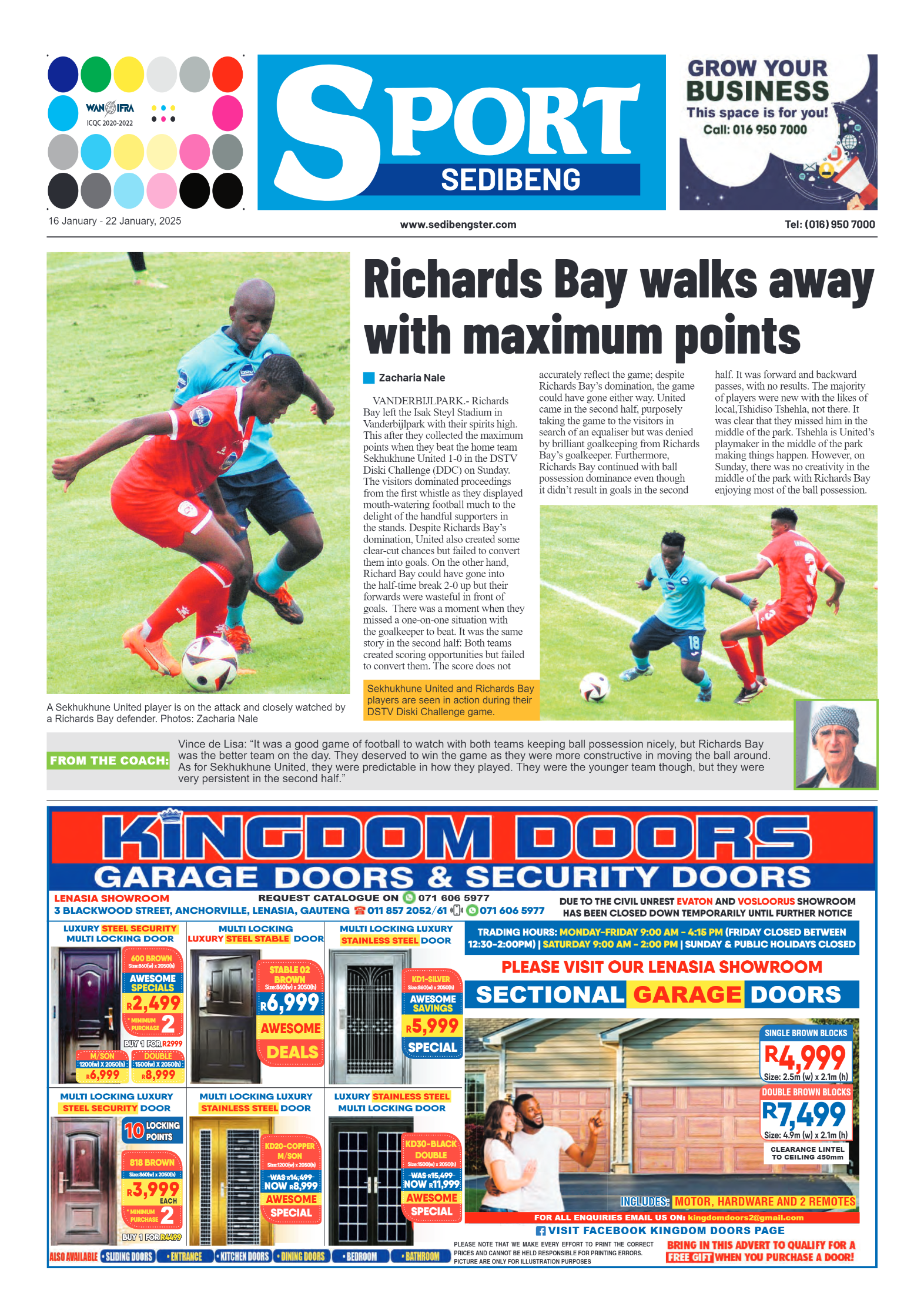Sedibeng Ster 16 January – 22 January, 2025 page 8