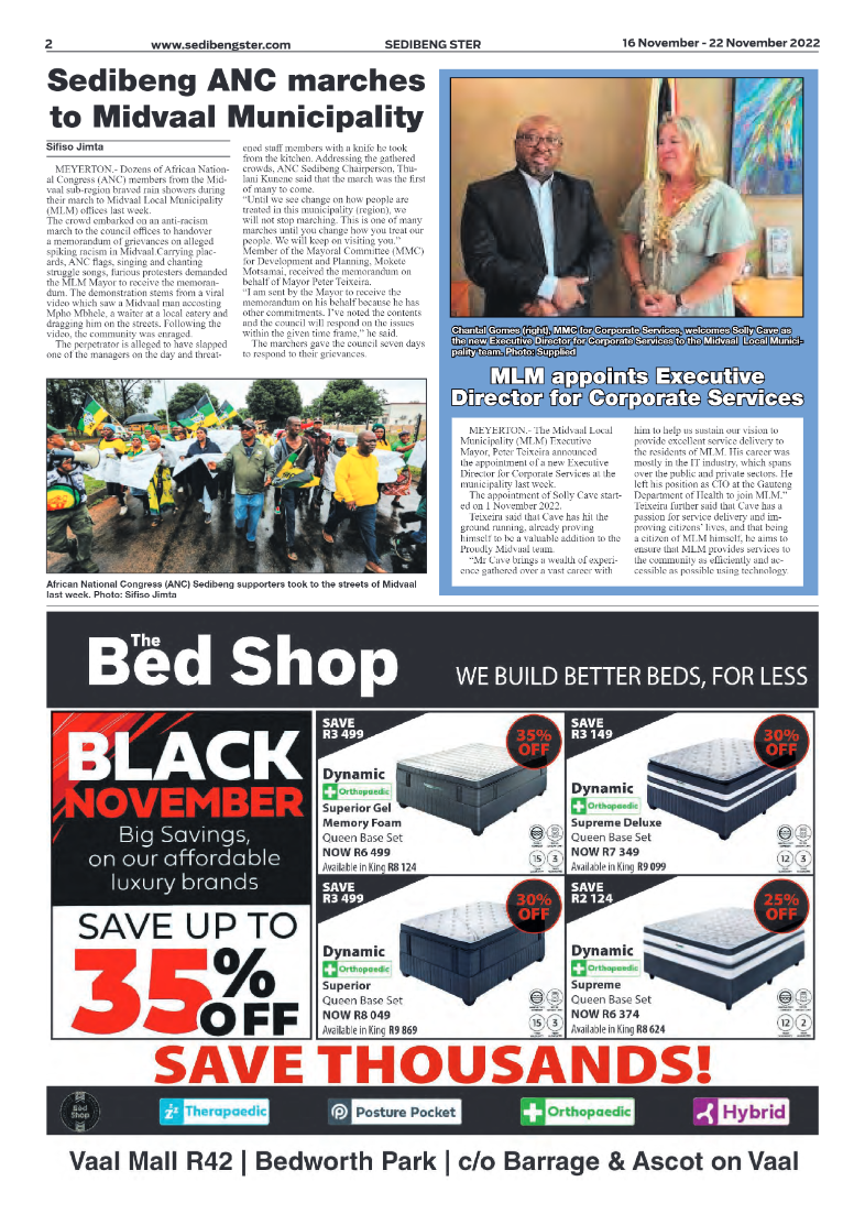 Sedibeng Ster 16 November – 22 November 2022 page 2