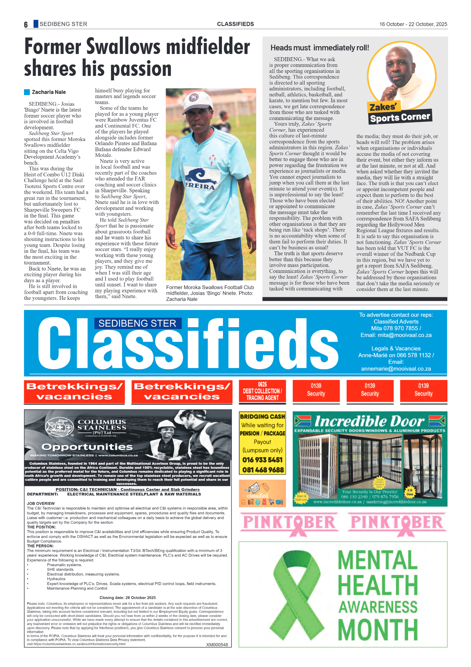 Sedibeng Ster 16 October – 22 October, 2025 page 6
