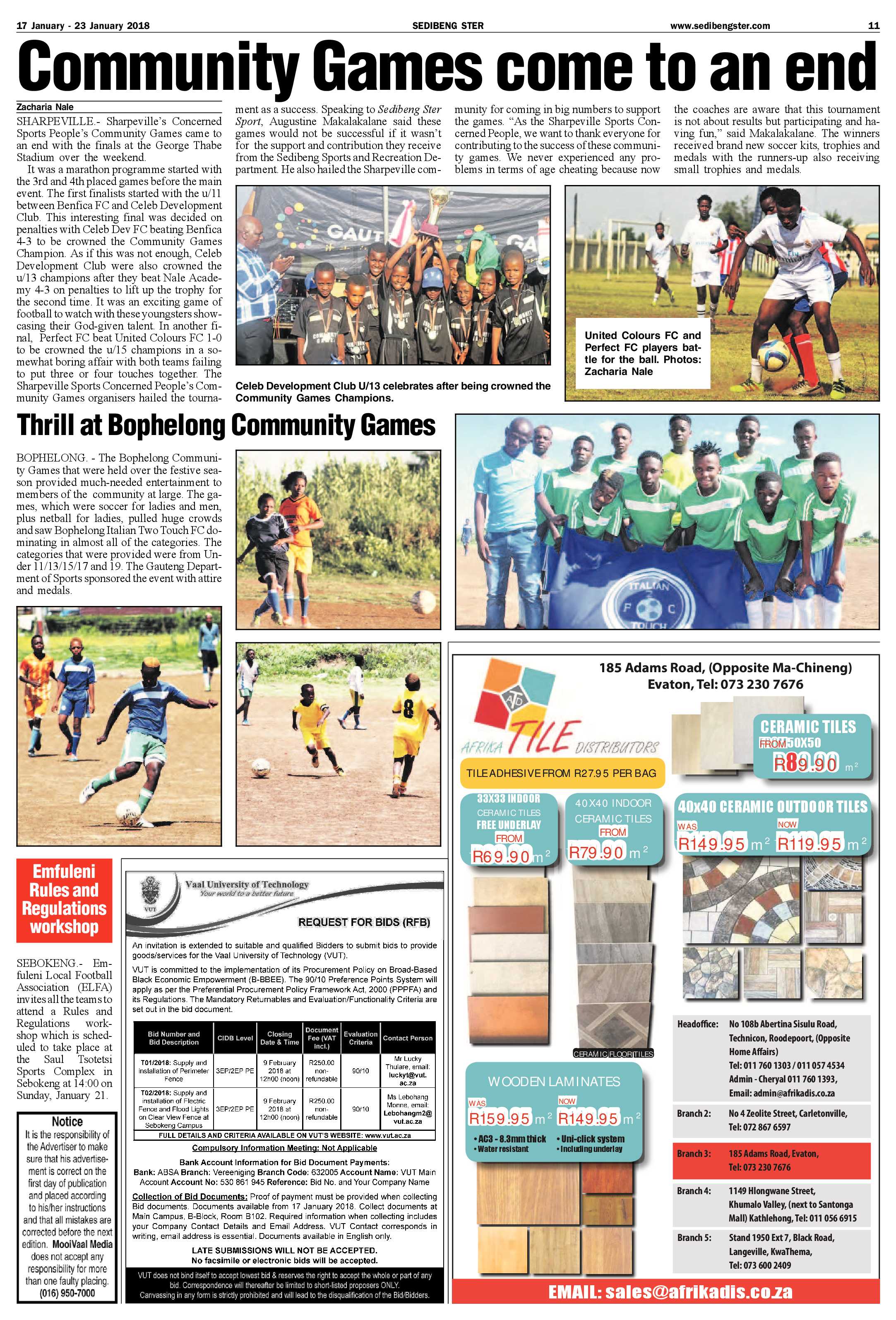 Sedibeng Ster 17 – 23 January 2018 page 11