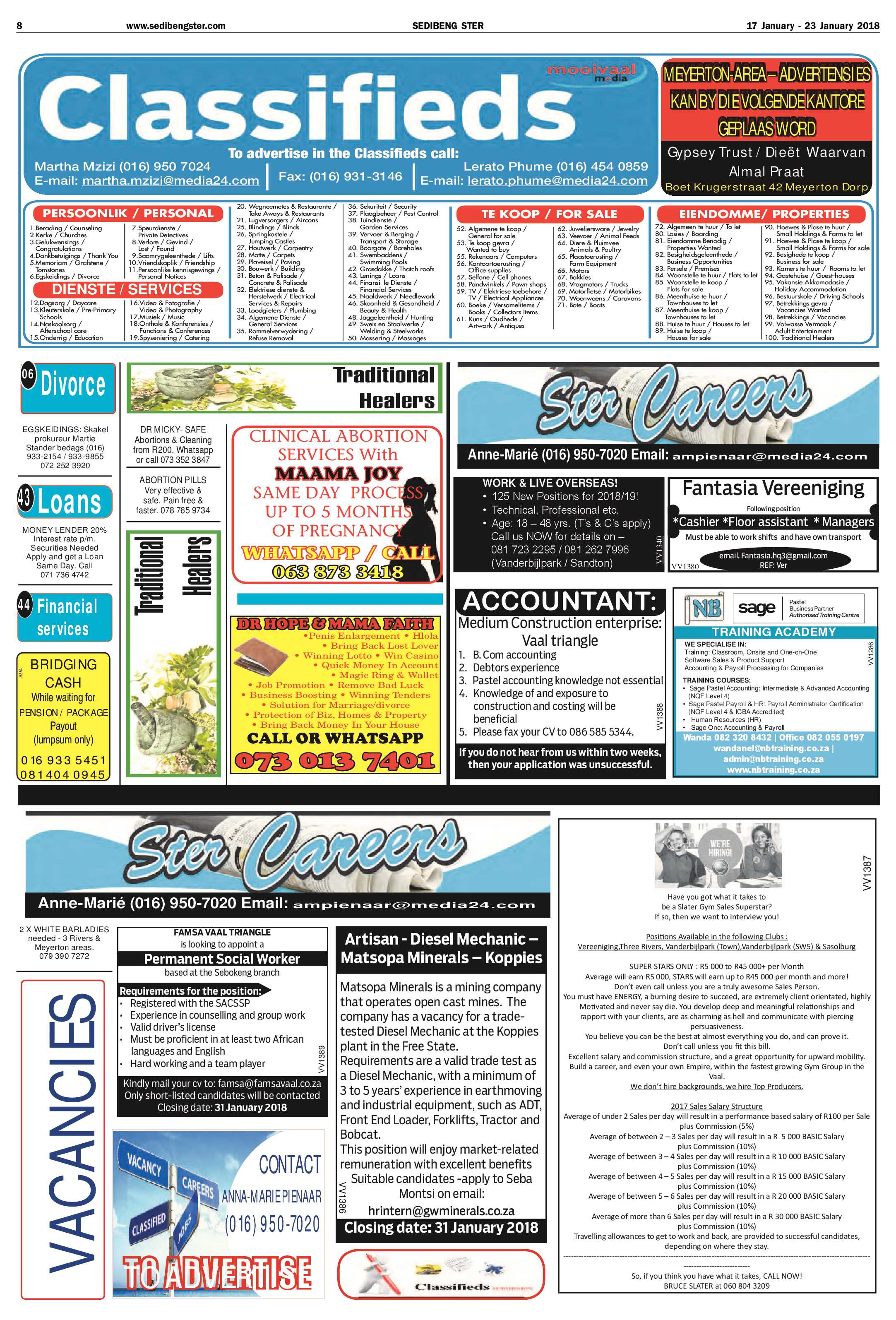 Sedibeng Ster 17 – 23 January 2018 page 8