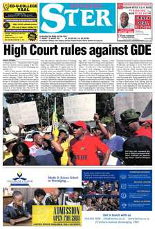Sedibeng Ster 17 – 23 January 2018