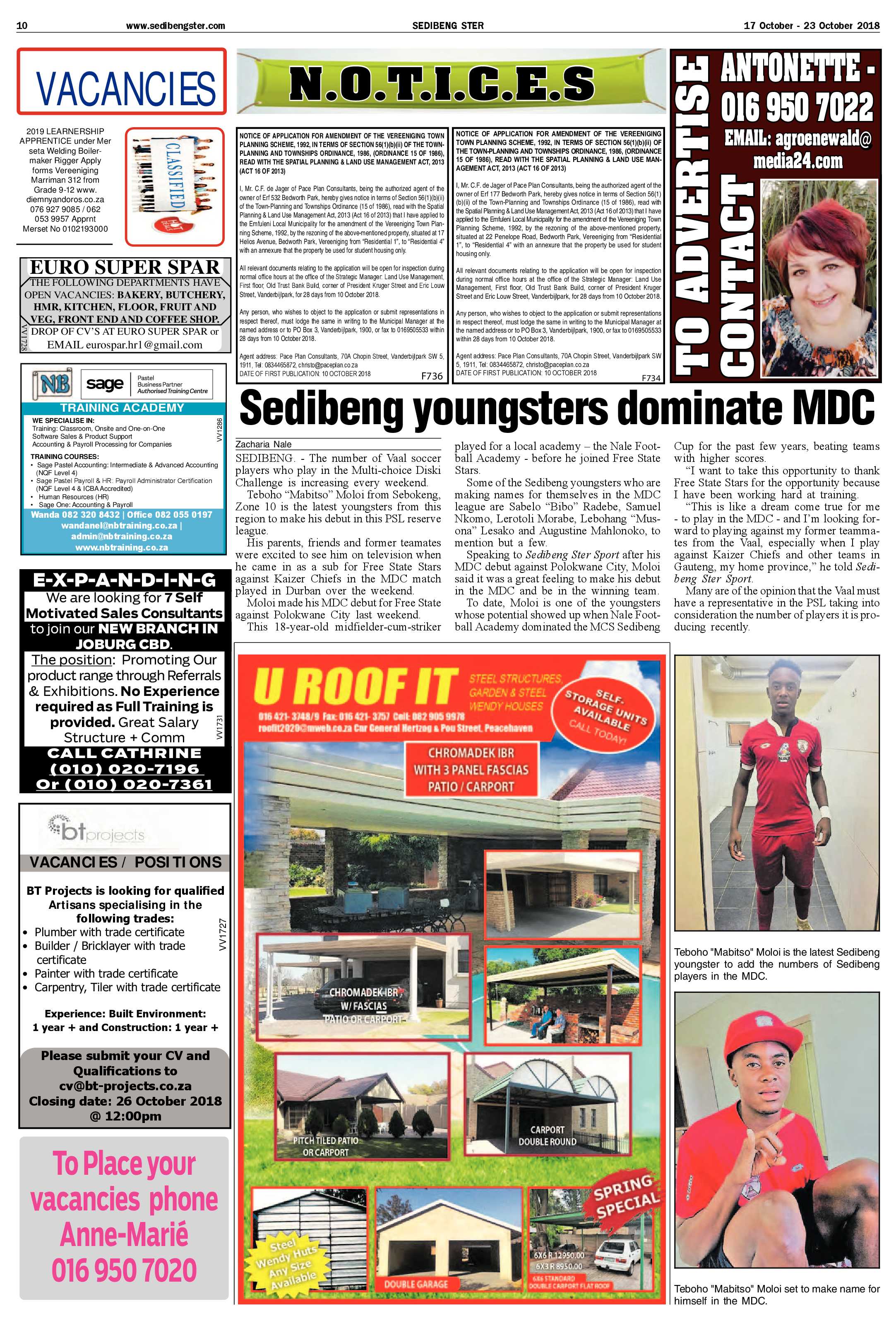 Sedibeng Ster 17 – 23 October 2018 page 10