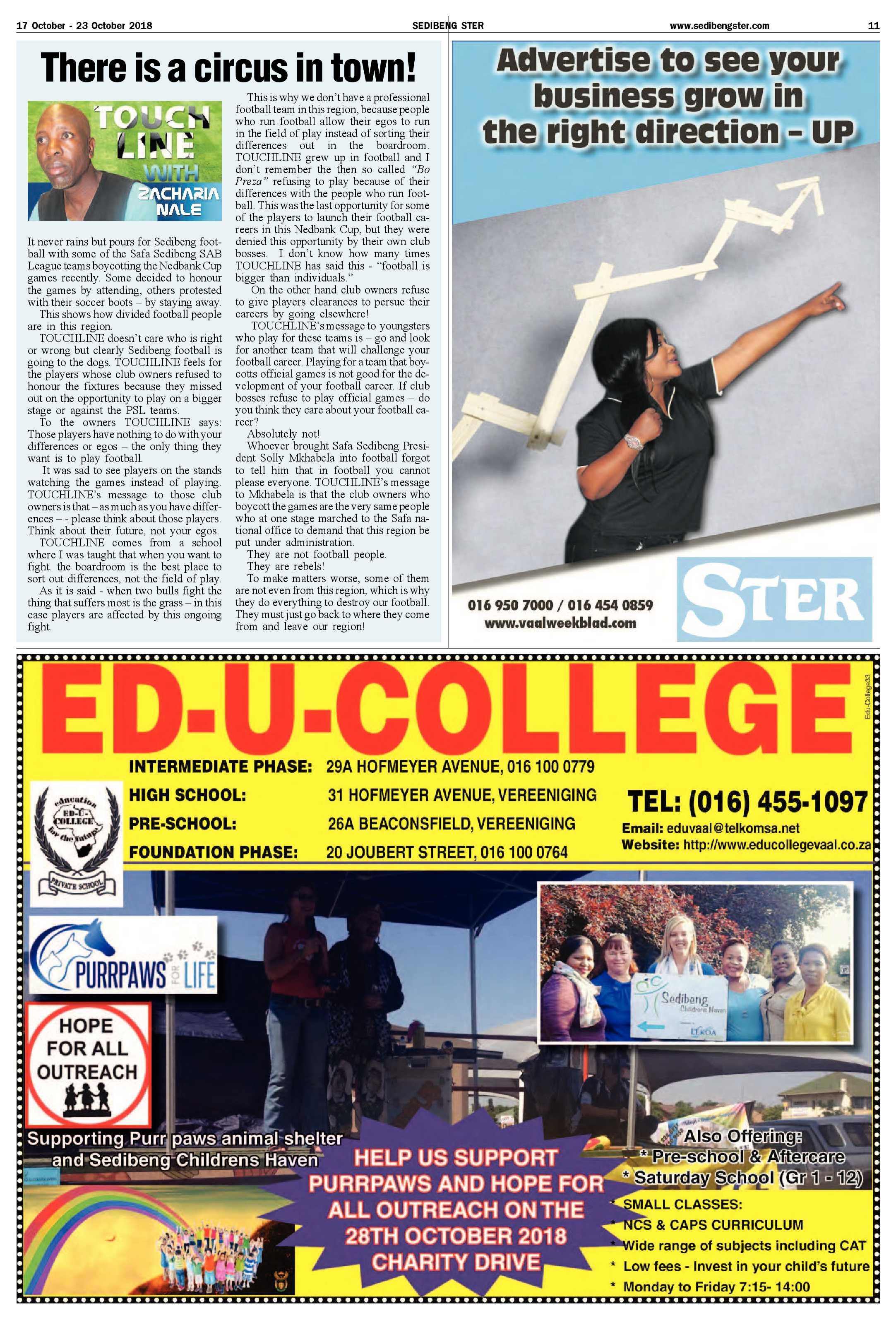 Sedibeng Ster 17 – 23 October 2018 page 11