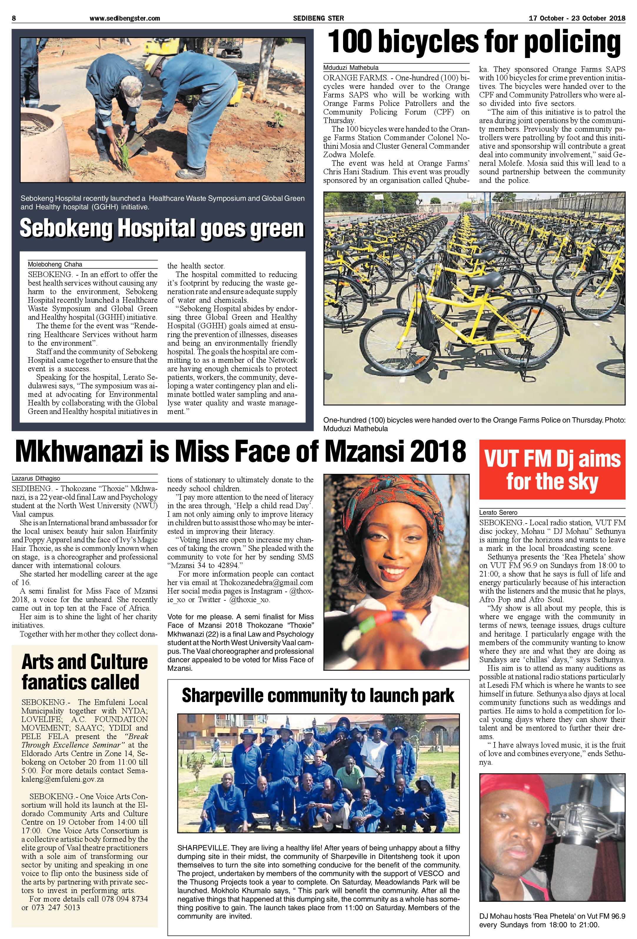 Sedibeng Ster 17 – 23 October 2018 page 8