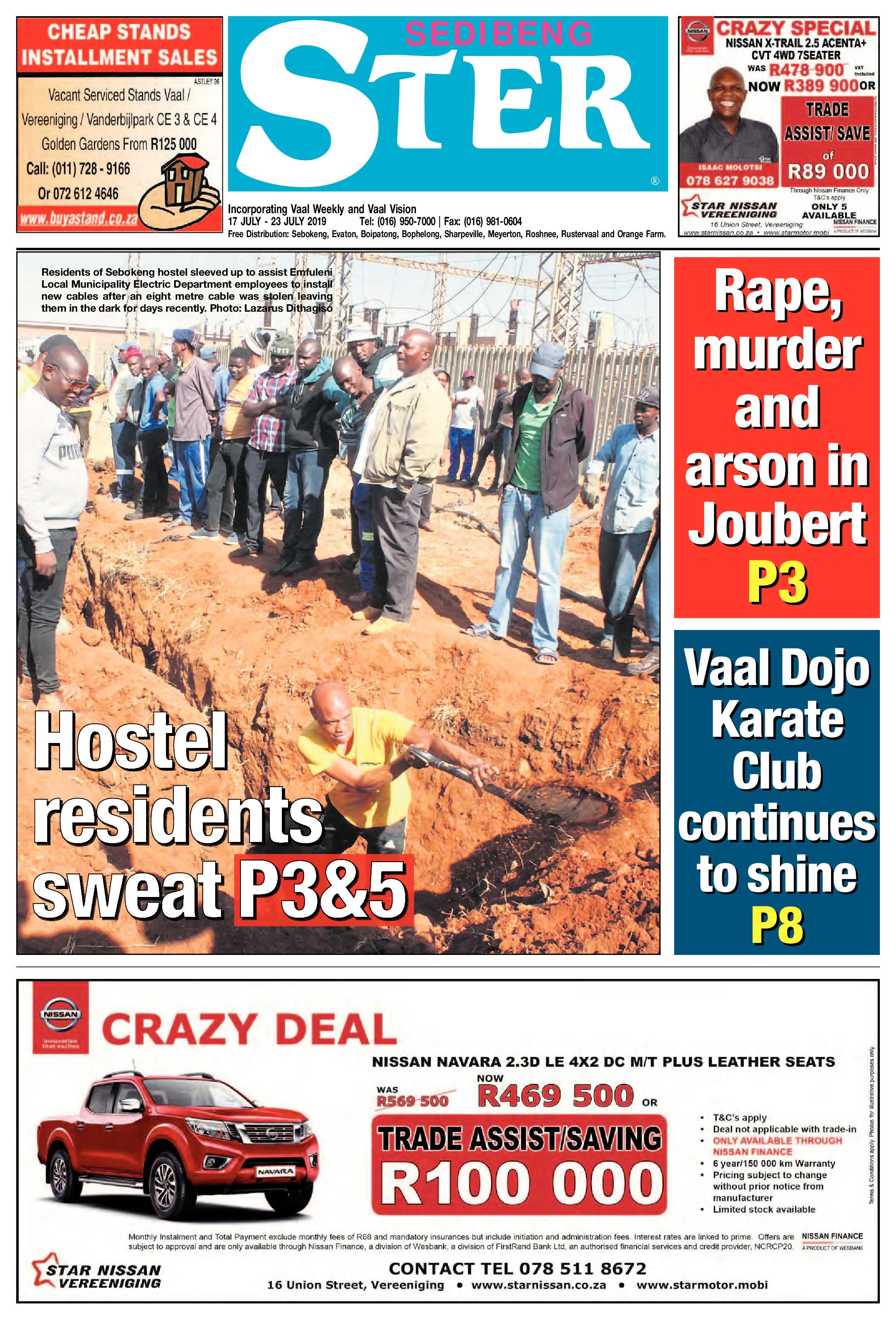 Sedibeng Ster 17 – 23 July 2019 page 1