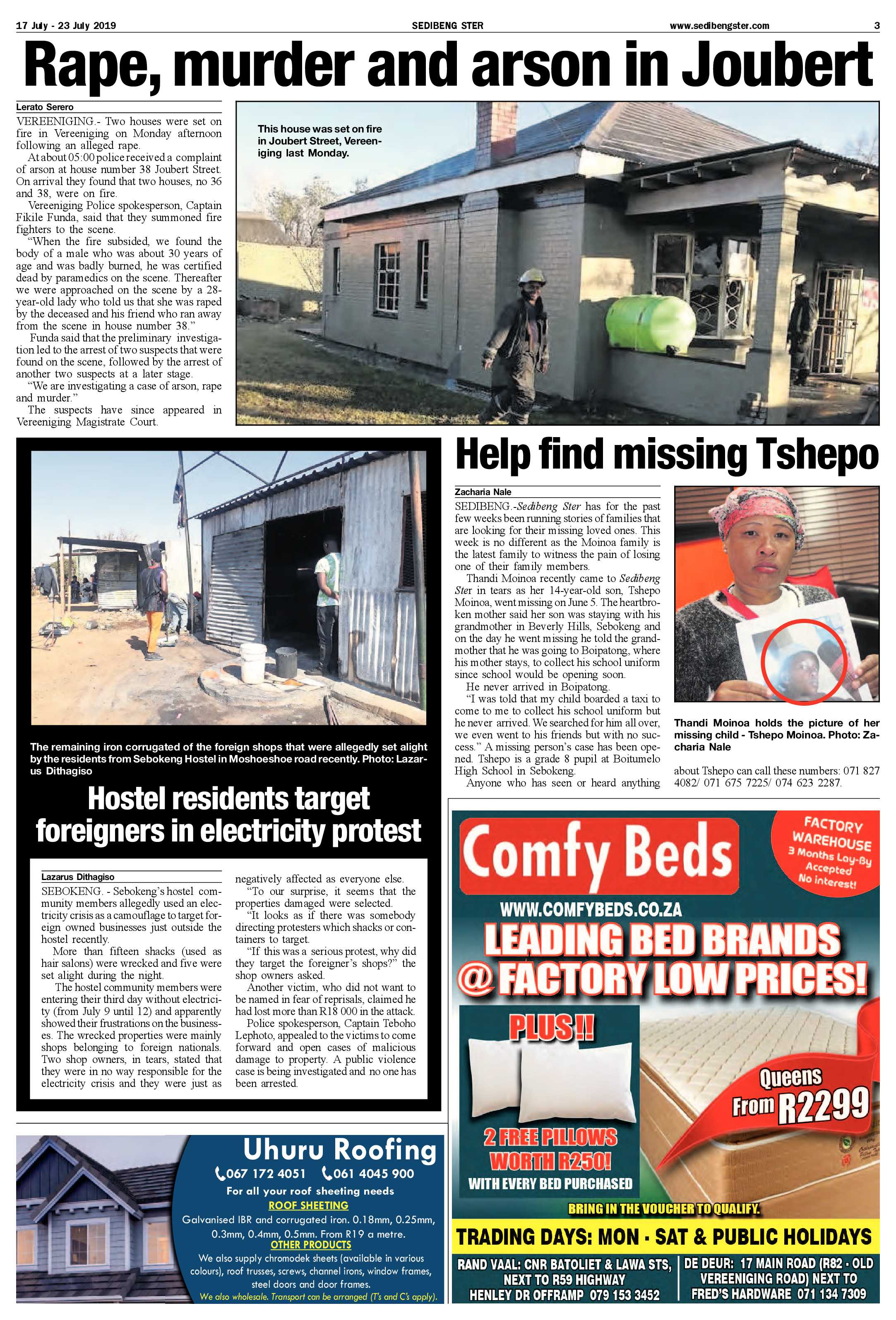 Sedibeng Ster 17 – 23 July 2019 page 3