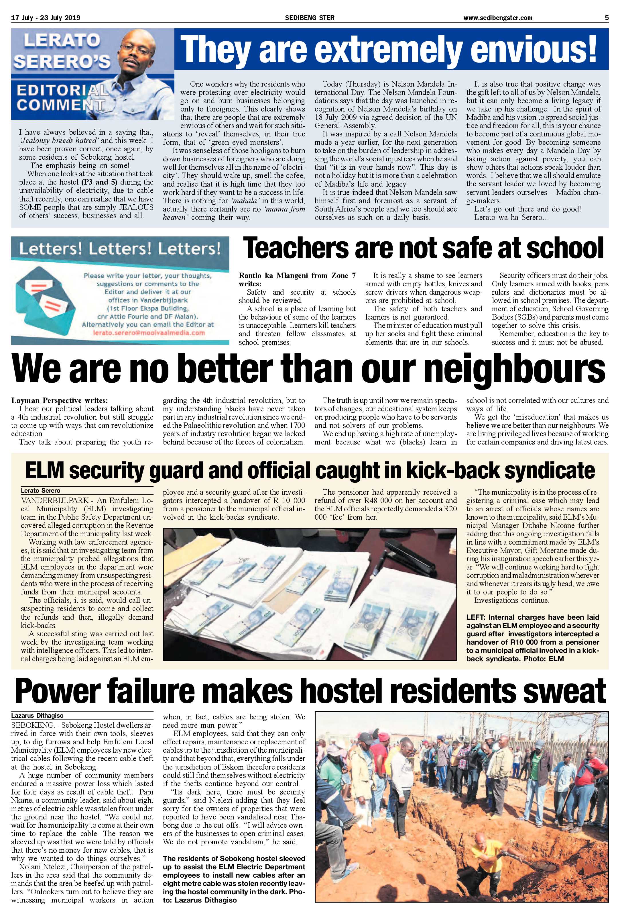 Sedibeng Ster 17 – 23 July 2019 page 5