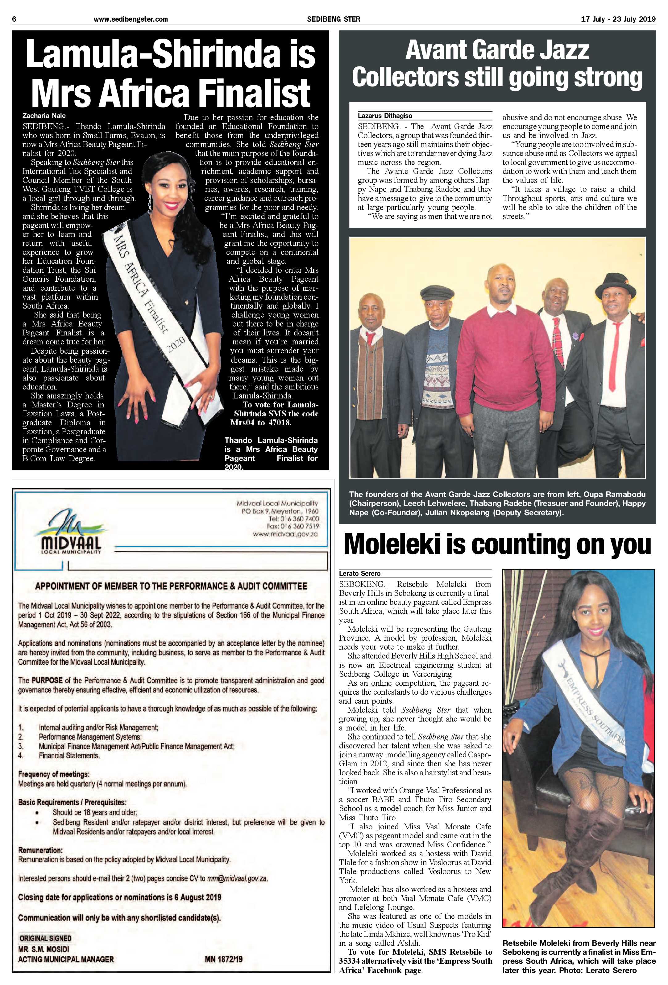 Sedibeng Ster 17 – 23 July 2019 page 6