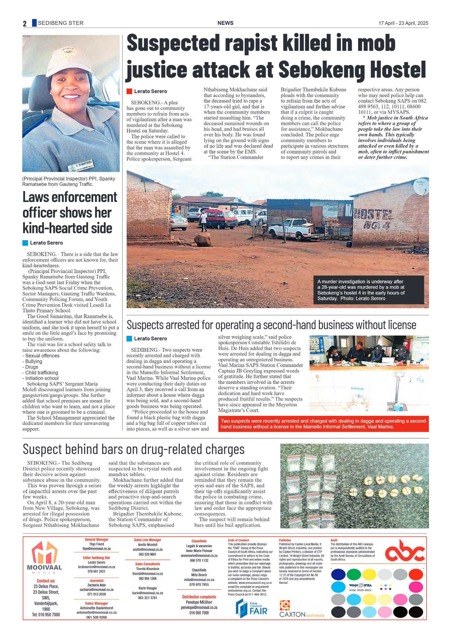 Sedibeng Ster 17 April – 23 April, 2025 page 2