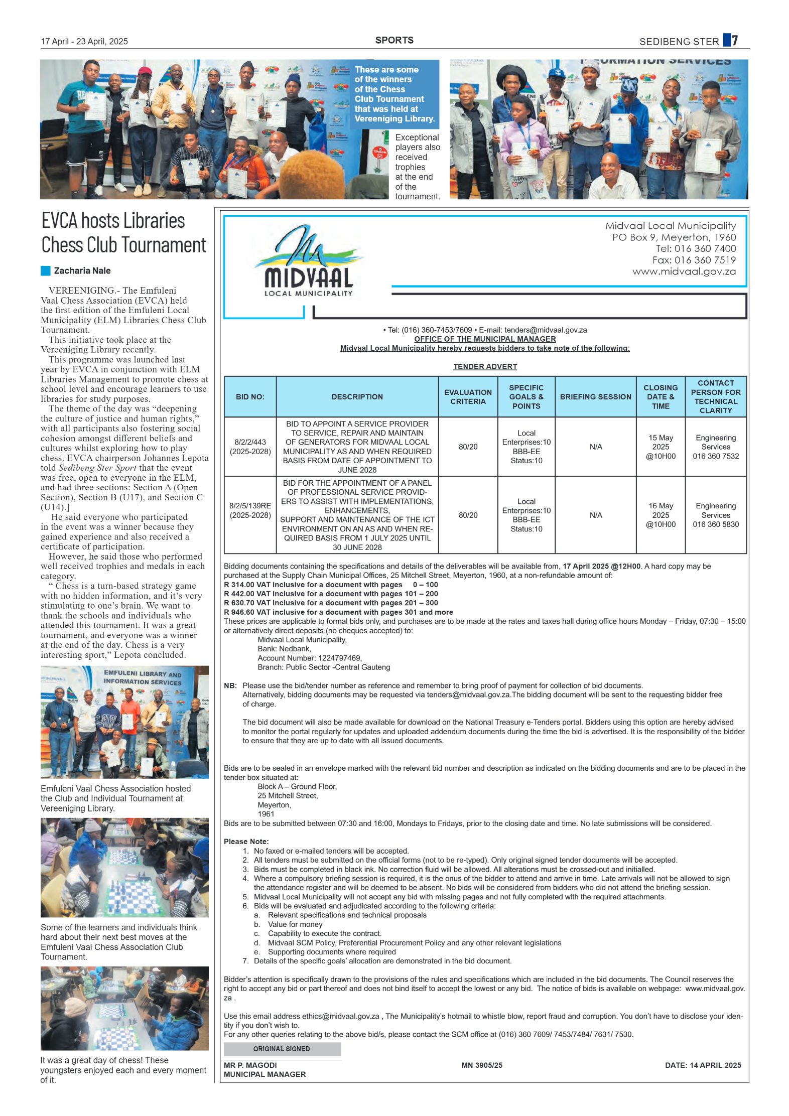 Sedibeng Ster 17 April – 23 April, 2025 page 7