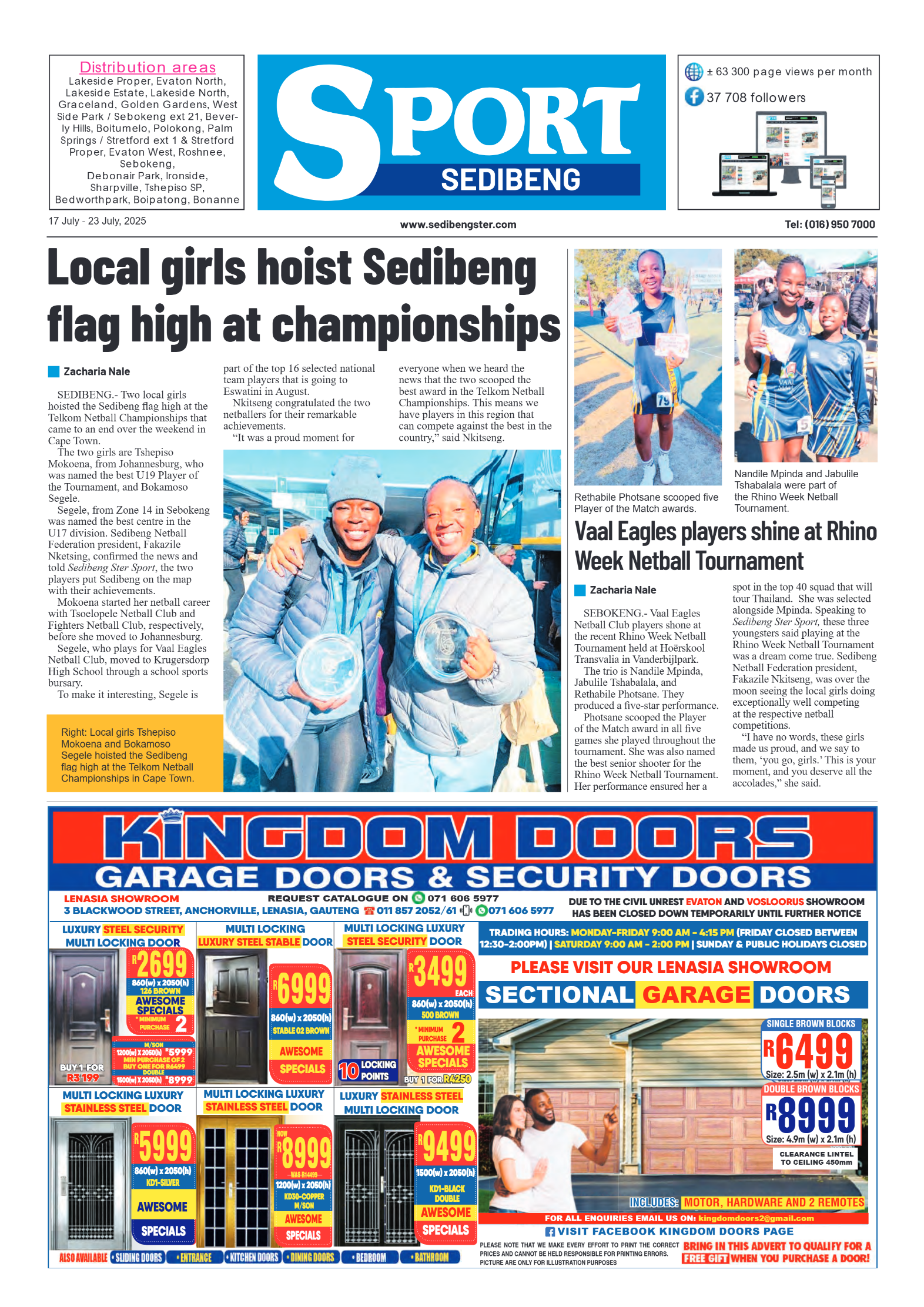 Sedibeng Ster 17 July – 23 July, 2025 page 8