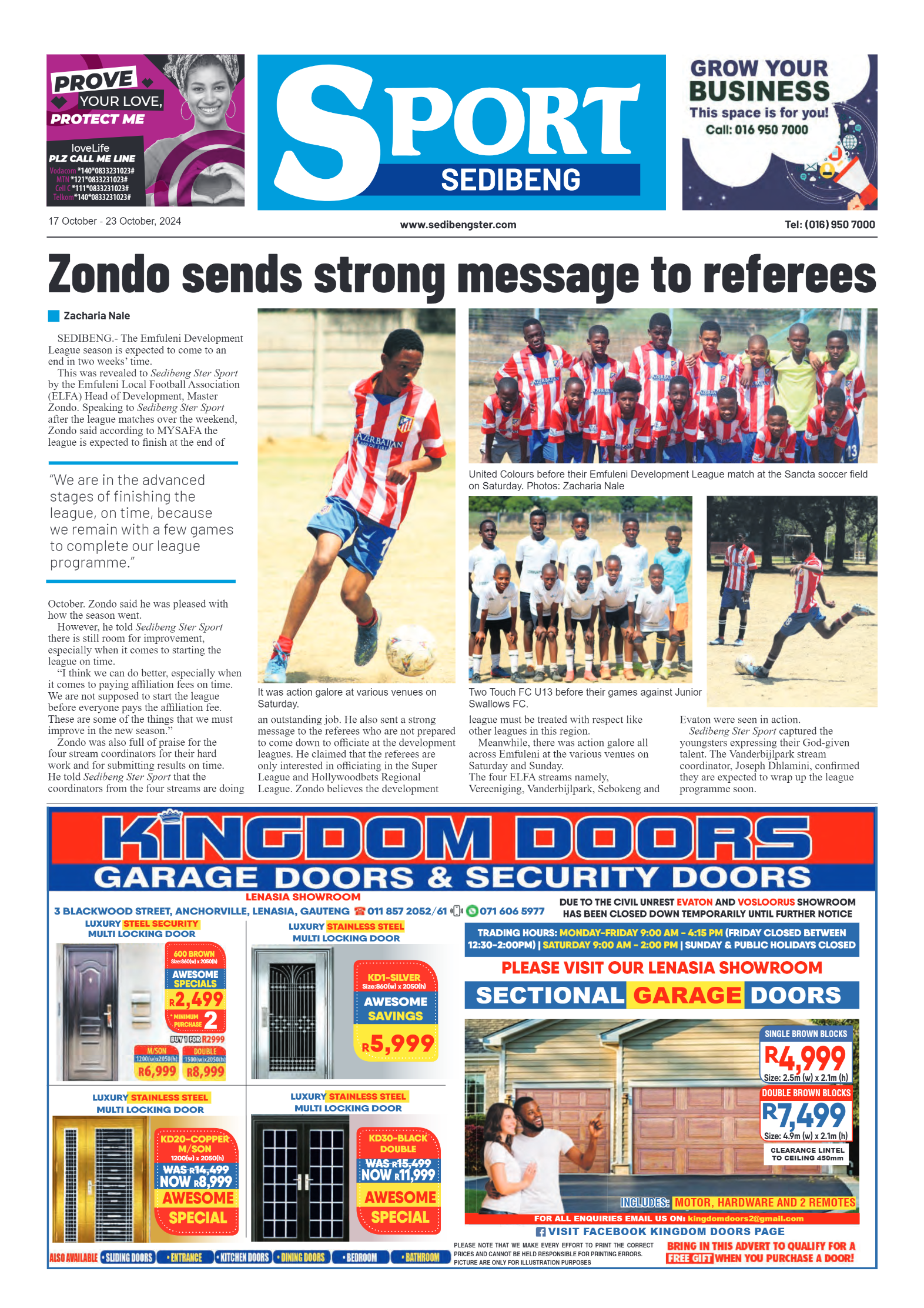 Sedibeng Ster NEWS 17 October – 23 October, 2024 page 8
