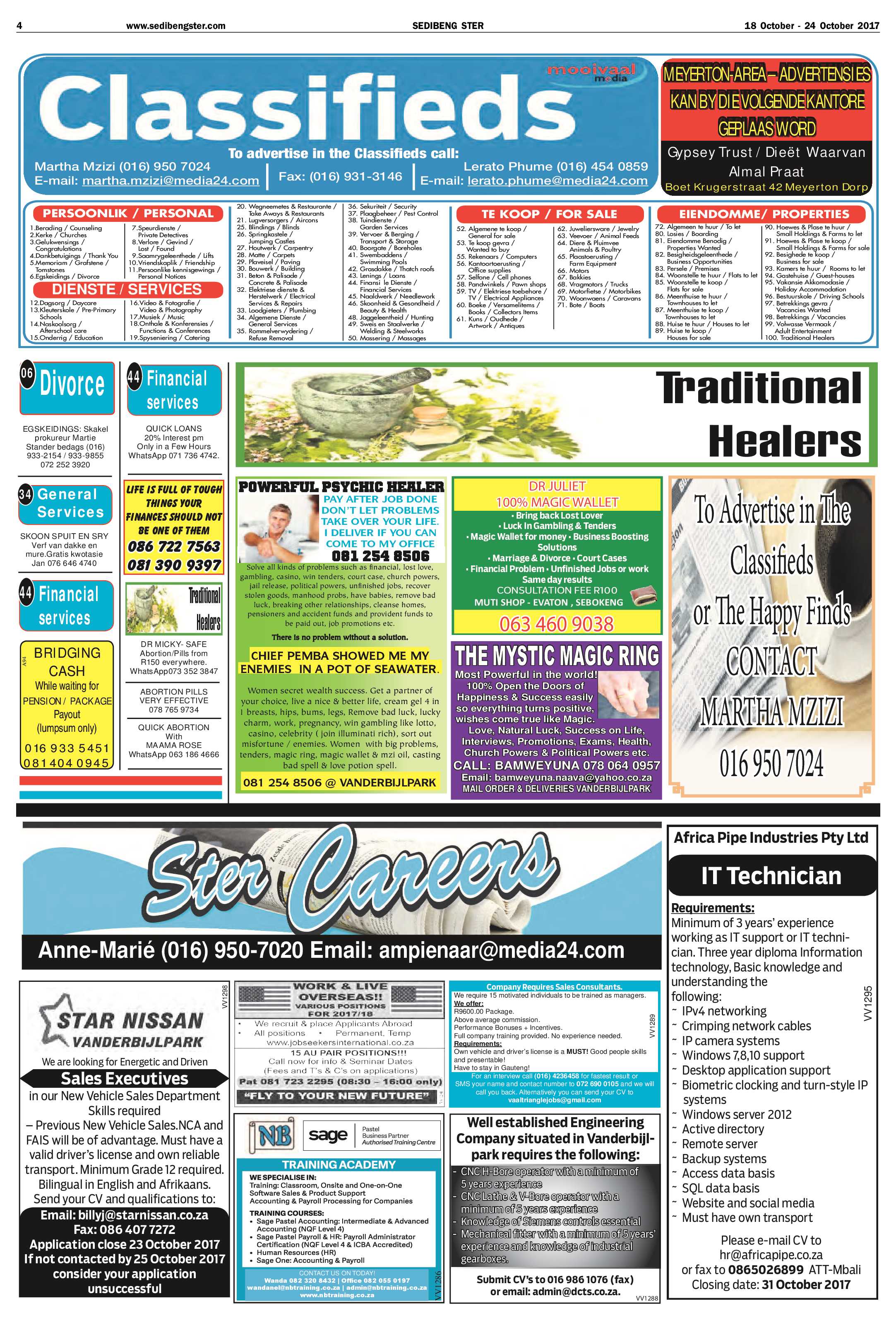 Sedibeng Ster 18 – 23 October 2017 page 4
