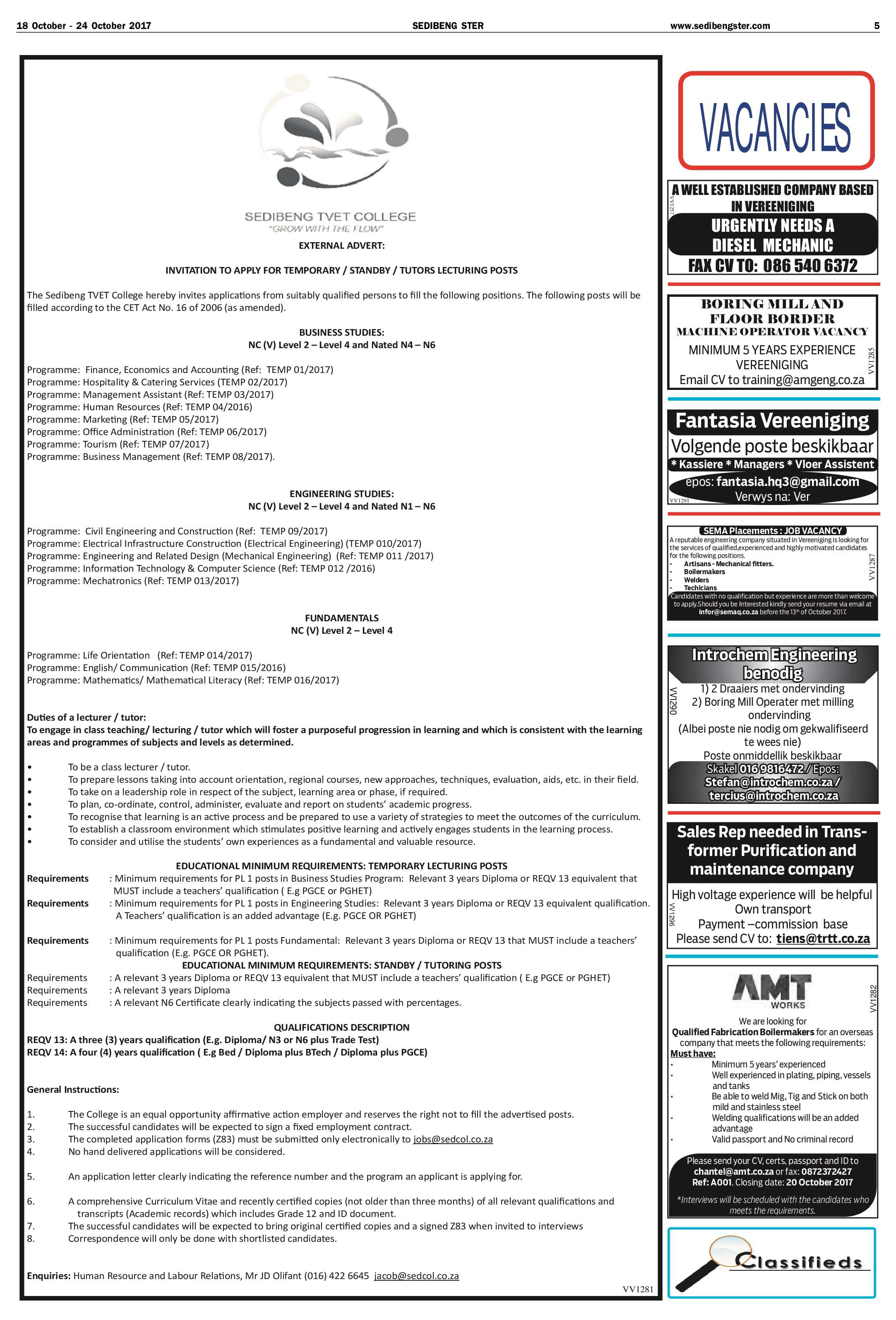 Sedibeng Ster 18 – 23 October 2017 page 5