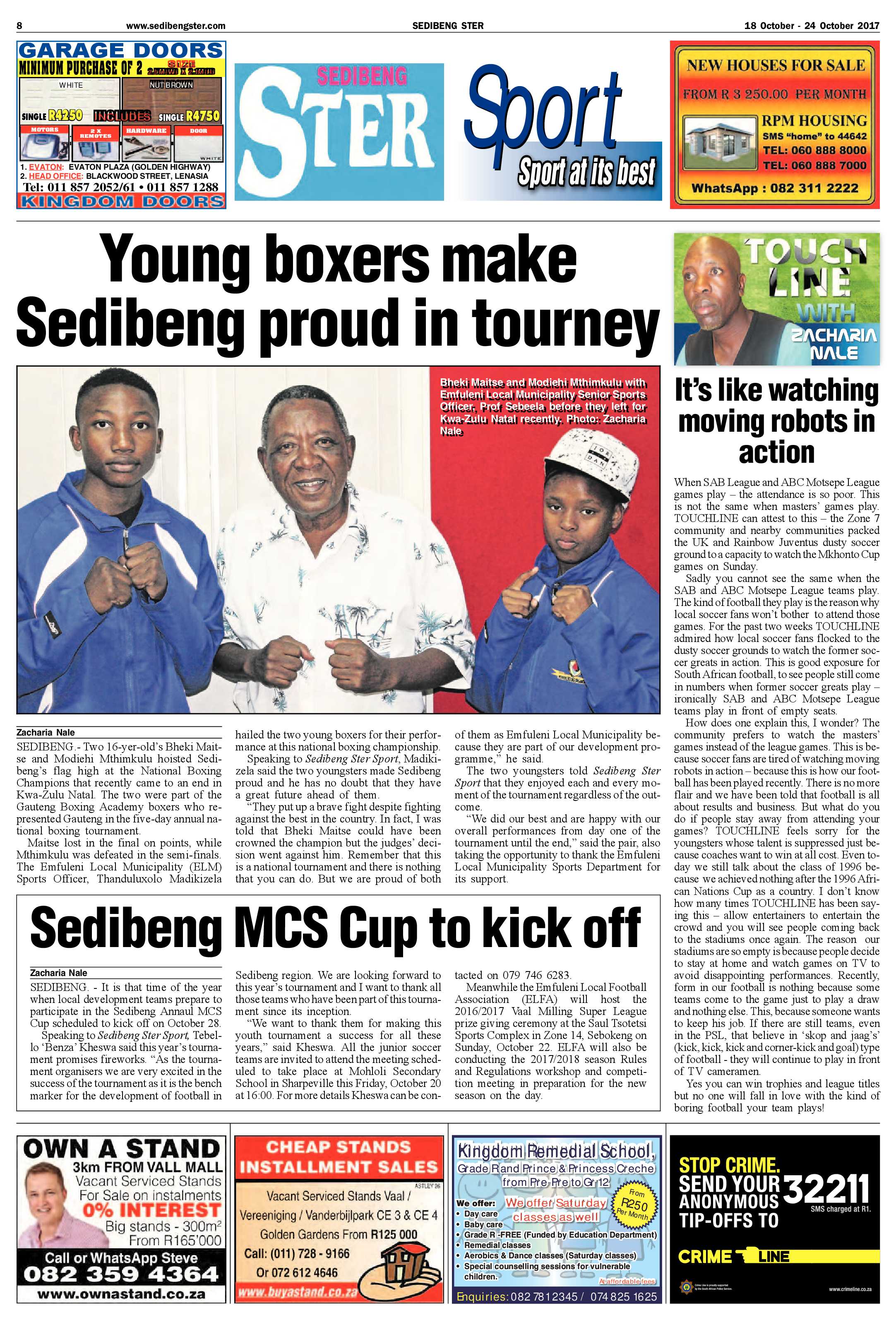 Sedibeng Ster 18 – 23 October 2017 page 8