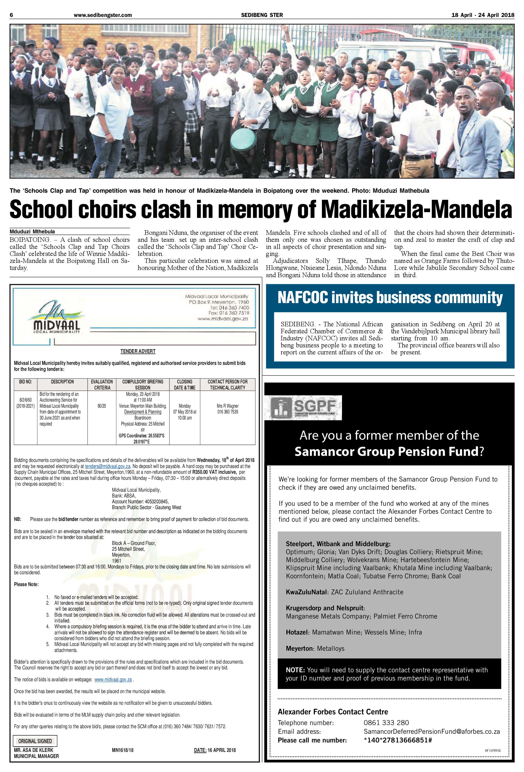 Sedibeng Ster 18 – 24 April 2018 page 6