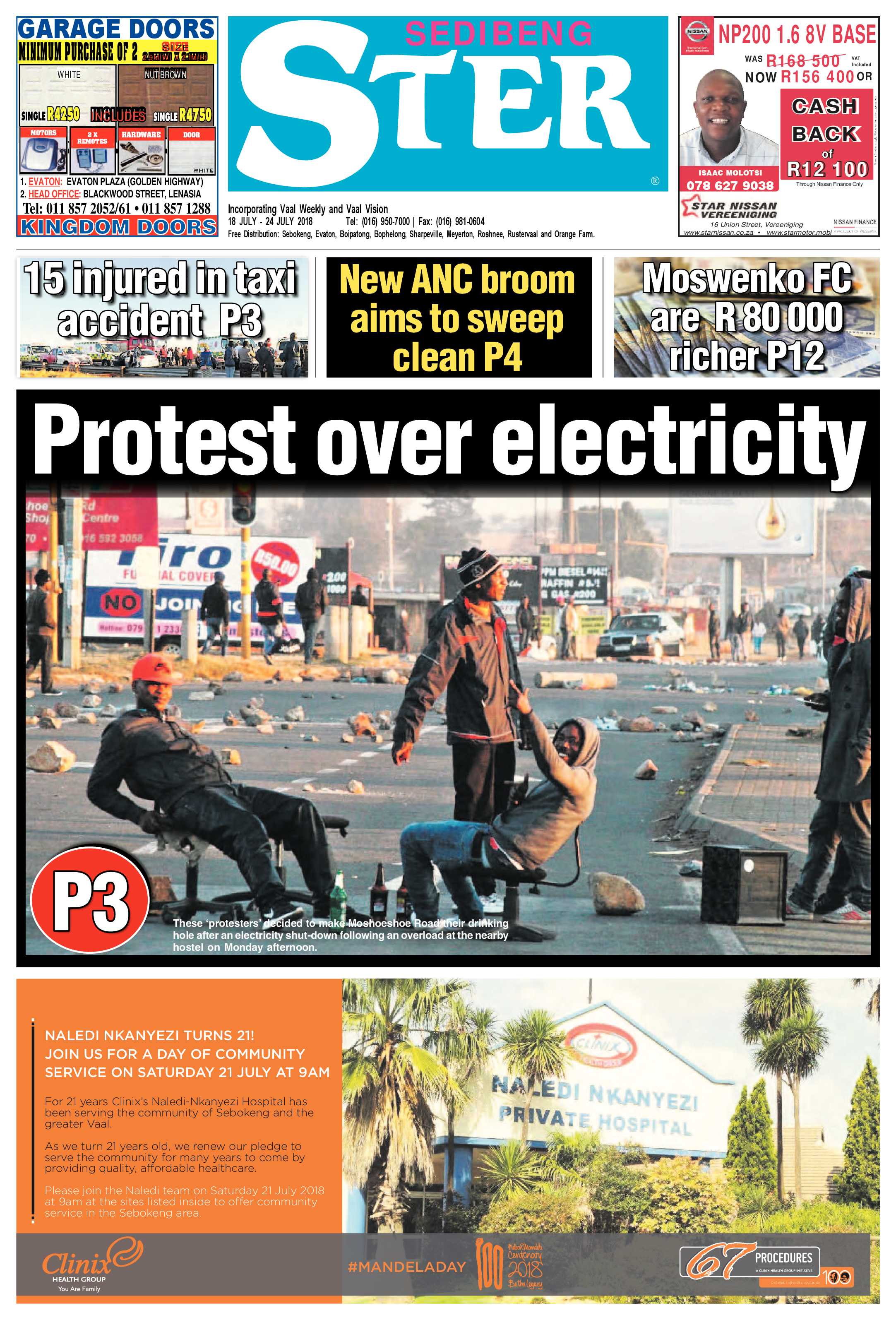 Sedibeng Ster 18 – 24 July 2018 page 1